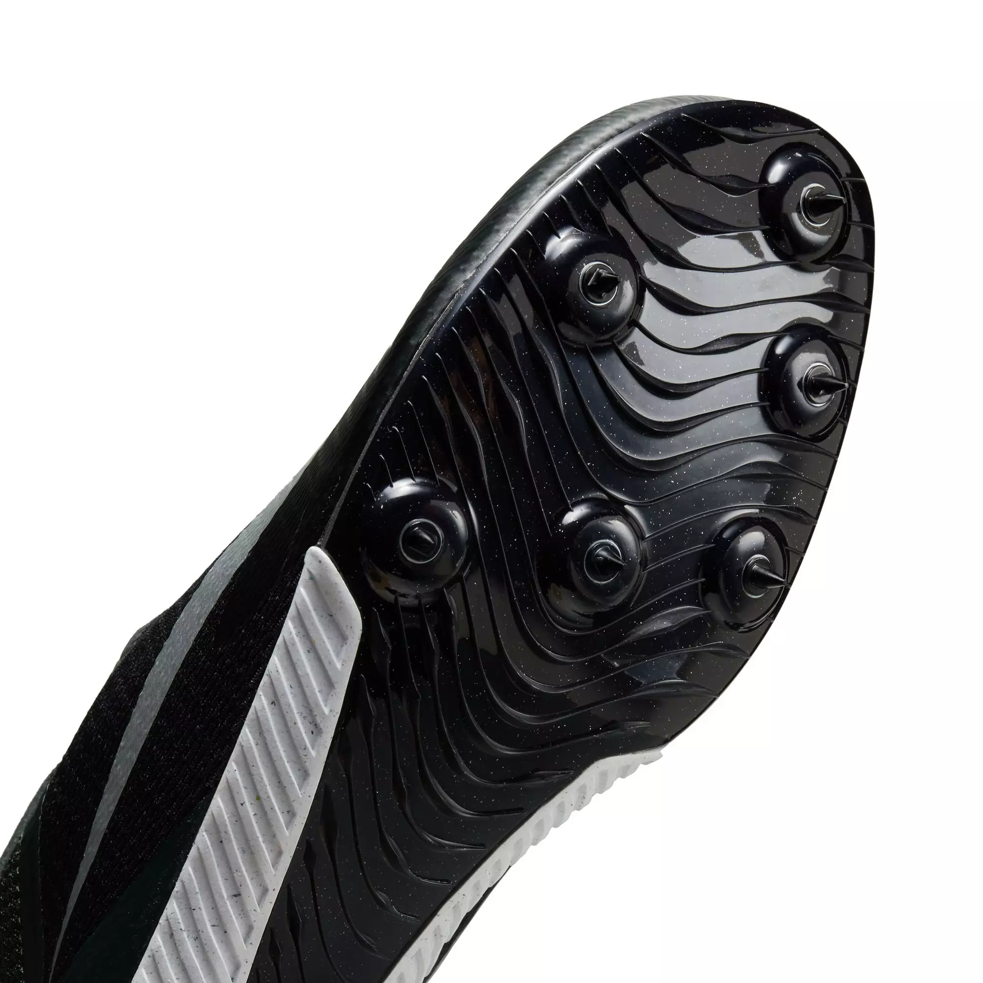 Nike Zoom Rival Sprint "Black/Metallic Silver" Men's Track Spike - BLACK/SILVER