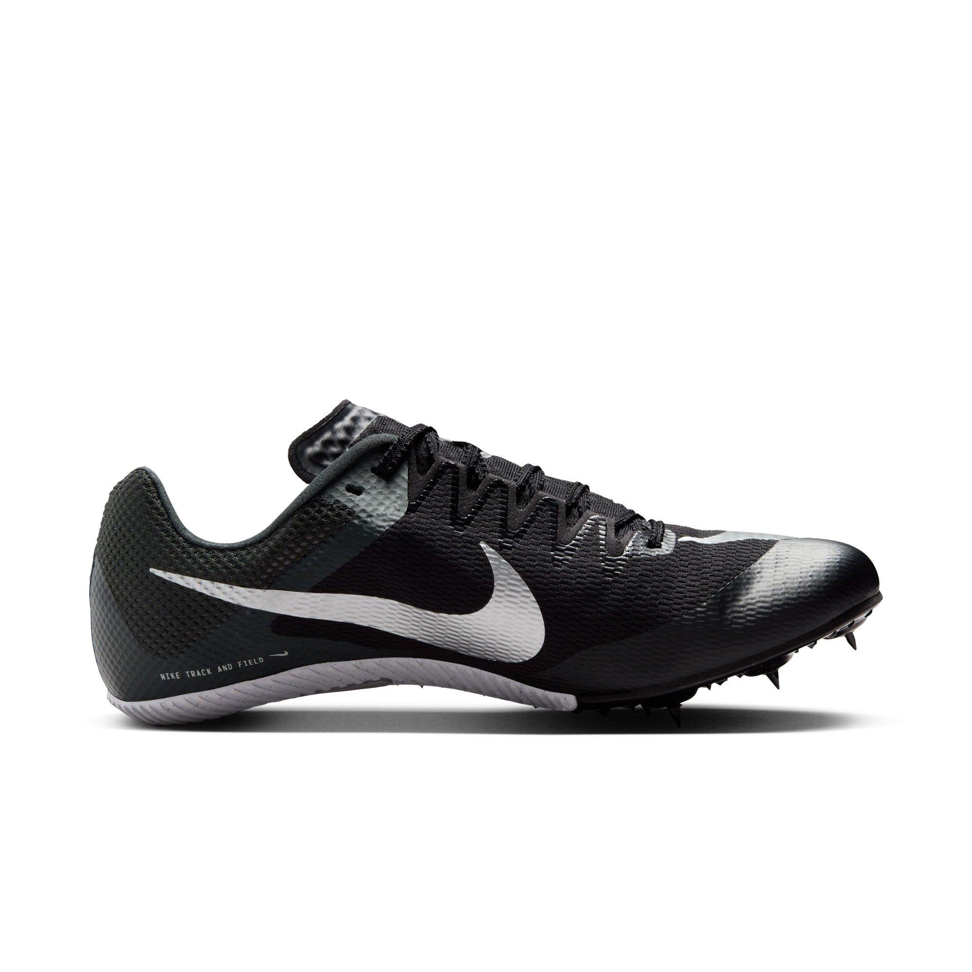 Nike Zoom Rival Sprint "Black/Metallic Silver" Men's Track Spike - BLACK/SILVER Thumbnail View 2