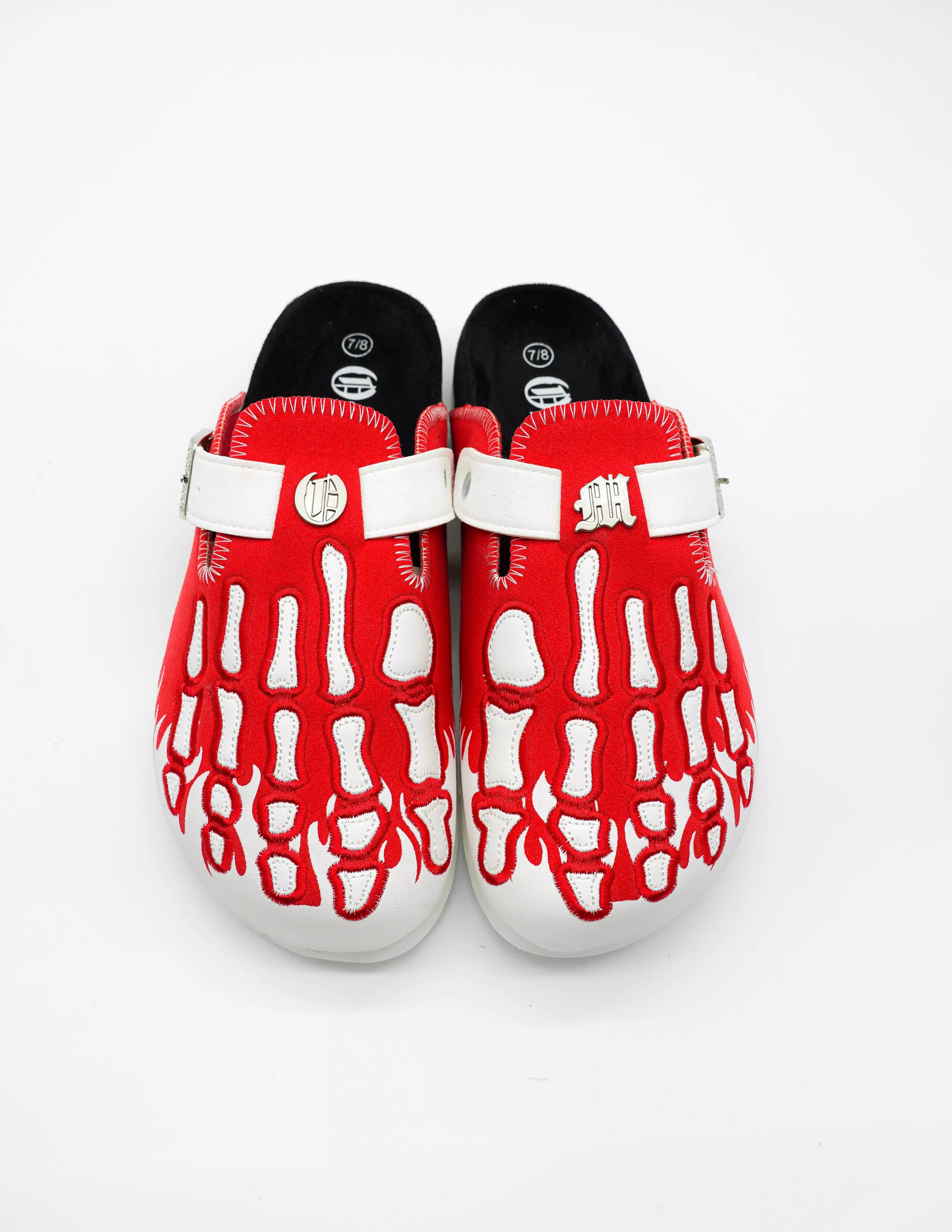 Octavious Marks Sektor "Red/White" Unisex Clog - RED/WHITE