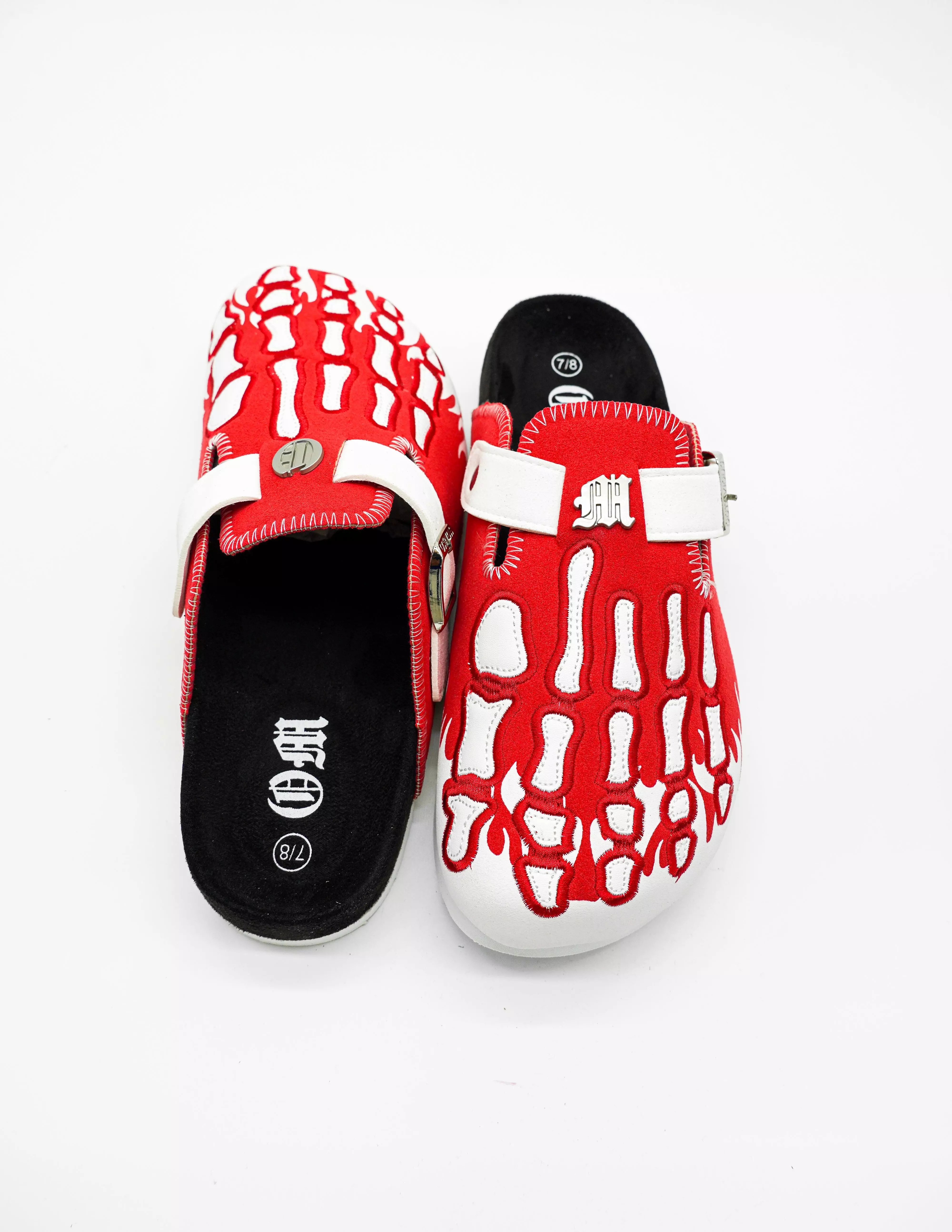 Octavious Marks Sektor "Red/White" Unisex Clog - RED/WHITE