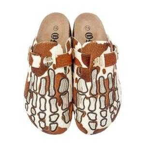 Octavious Marks Montbeliarde "Brown/White" Unisex Clog