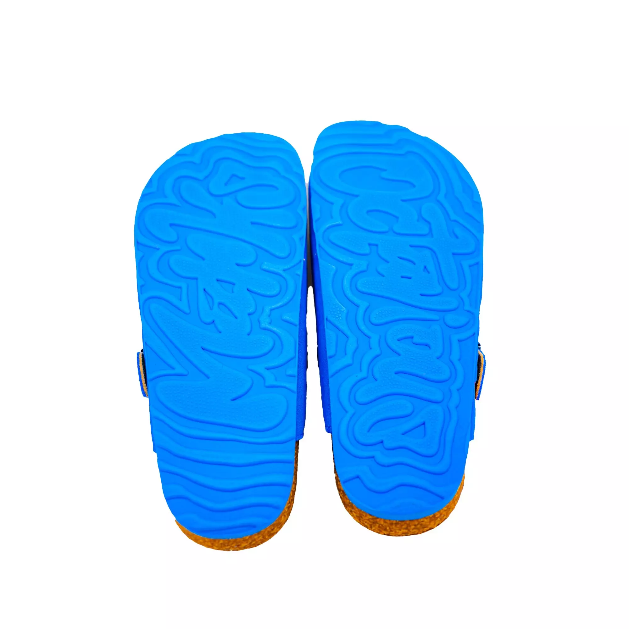 OM X The Edge of Earth "Blue" Unisex Clog - BLUE/WHITE