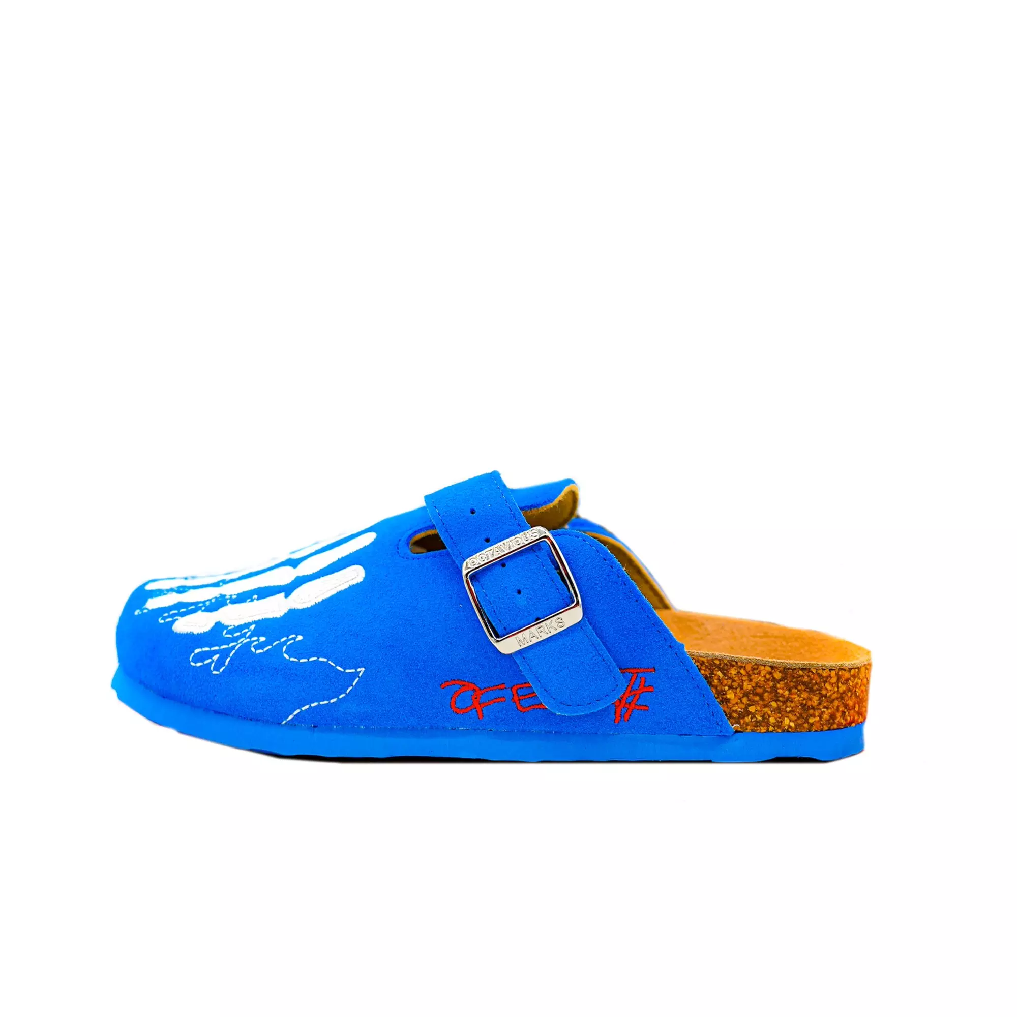 OM X The Edge of Earth "Blue" Unisex Clog