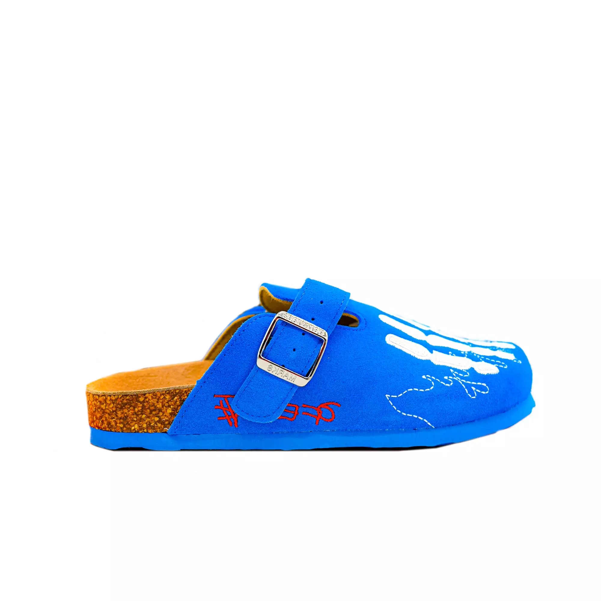 OM X The Edge of Earth "Blue" Unisex Clog