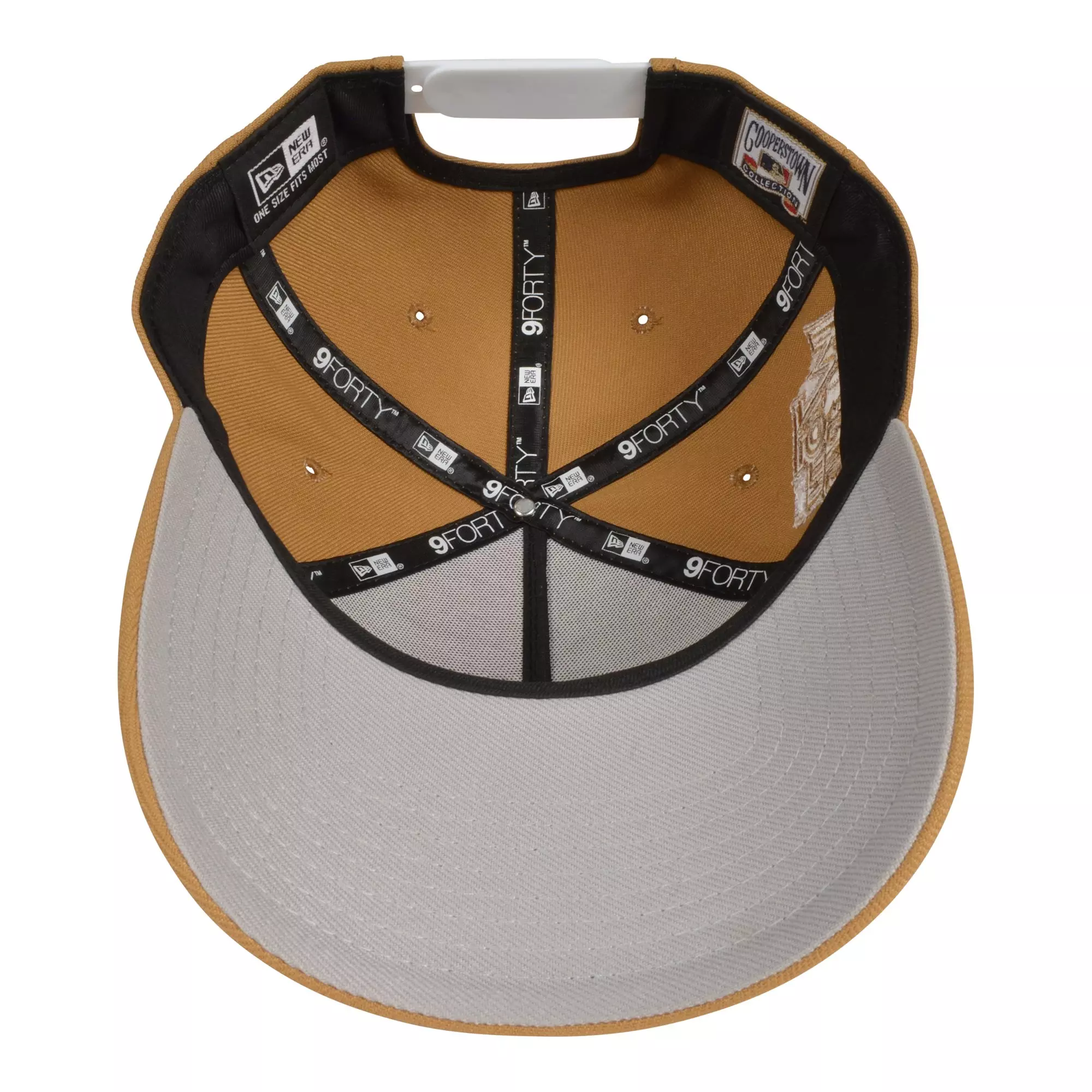 New Era Los Angeles Dodgers 9FORTY A-Frame Color Pack Snapback Hat-Light Brown - LT BROWN