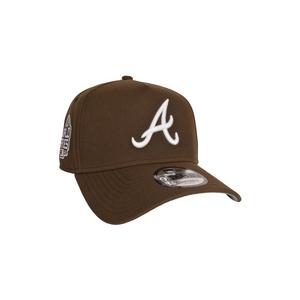 New Era Atlanta Braves 9FORTY A-Frame Color Pack Snapback Hat-Brown