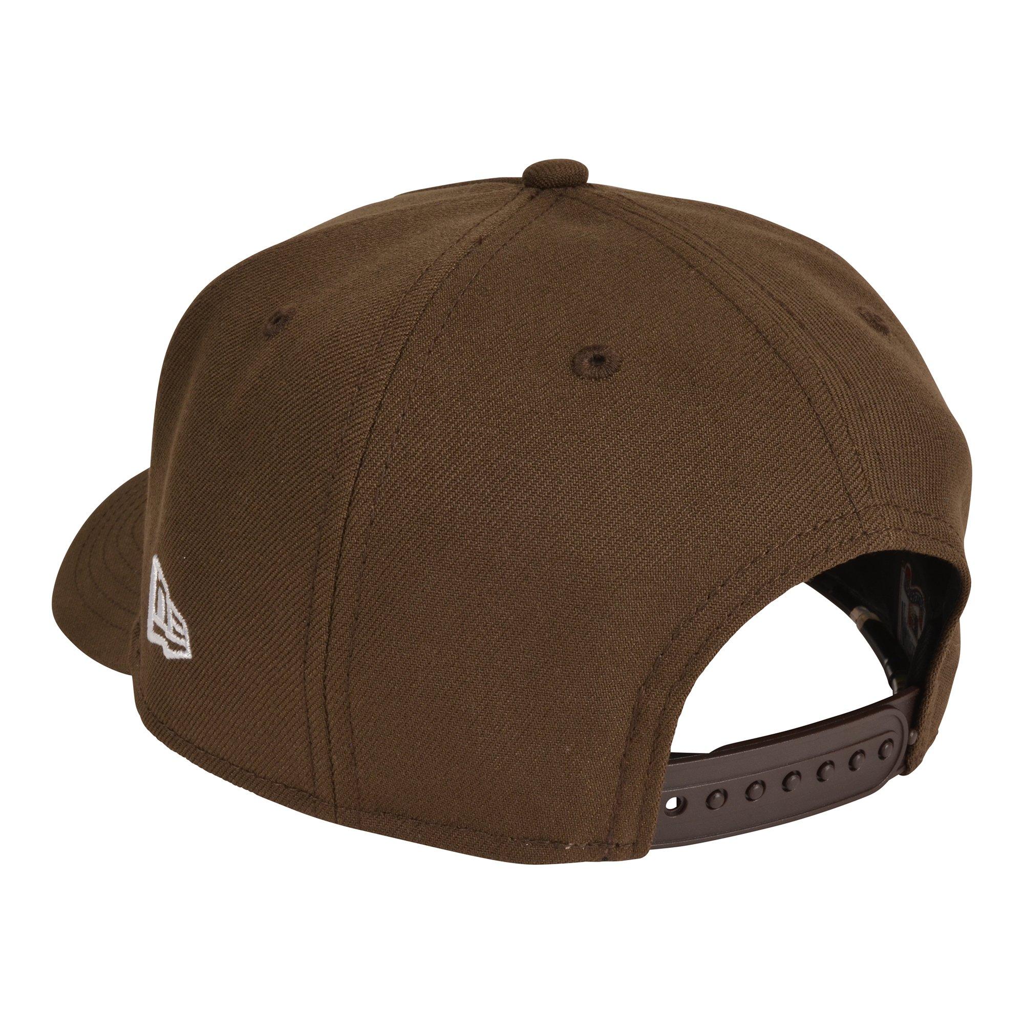 New Era Atlanta Braves 9FORTY A-Frame Color Pack Snapback Hat-Brown
