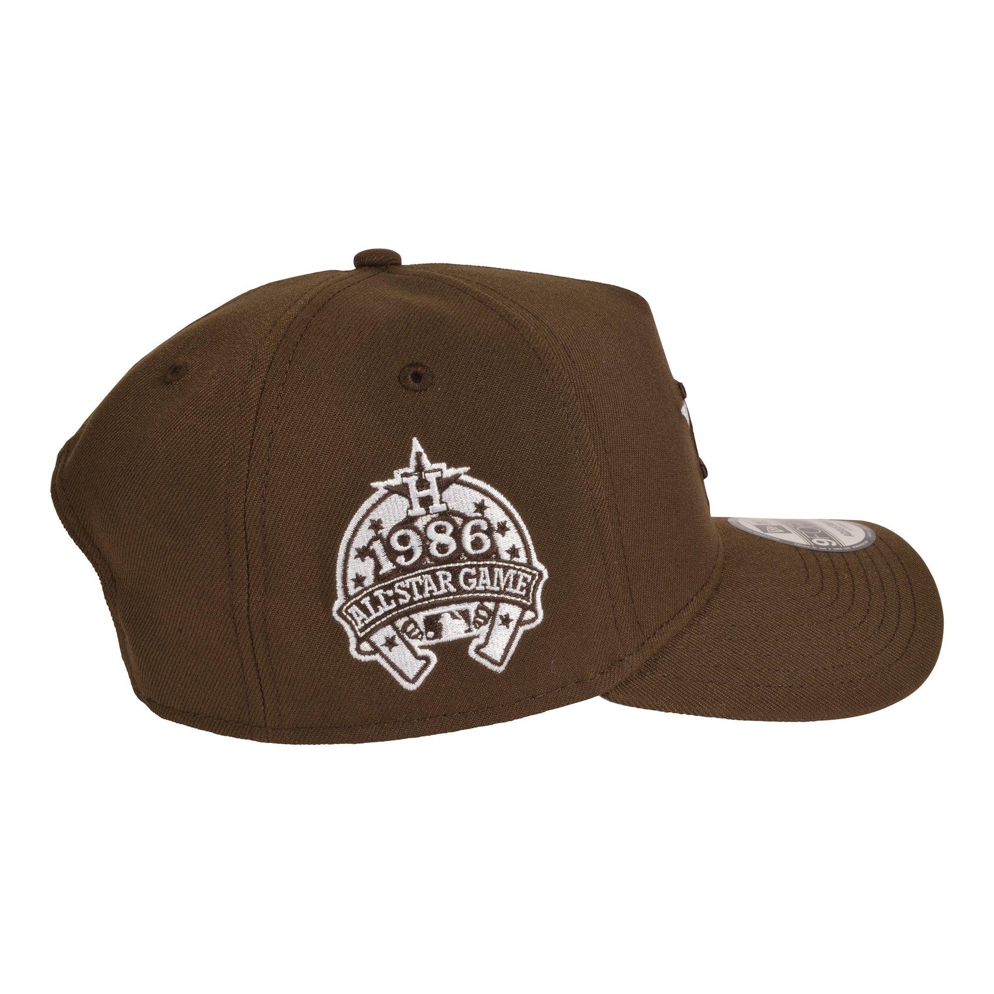 New Era Houston Astros 9FORTY A-Frame Color Pack Snapback Hat-Brown