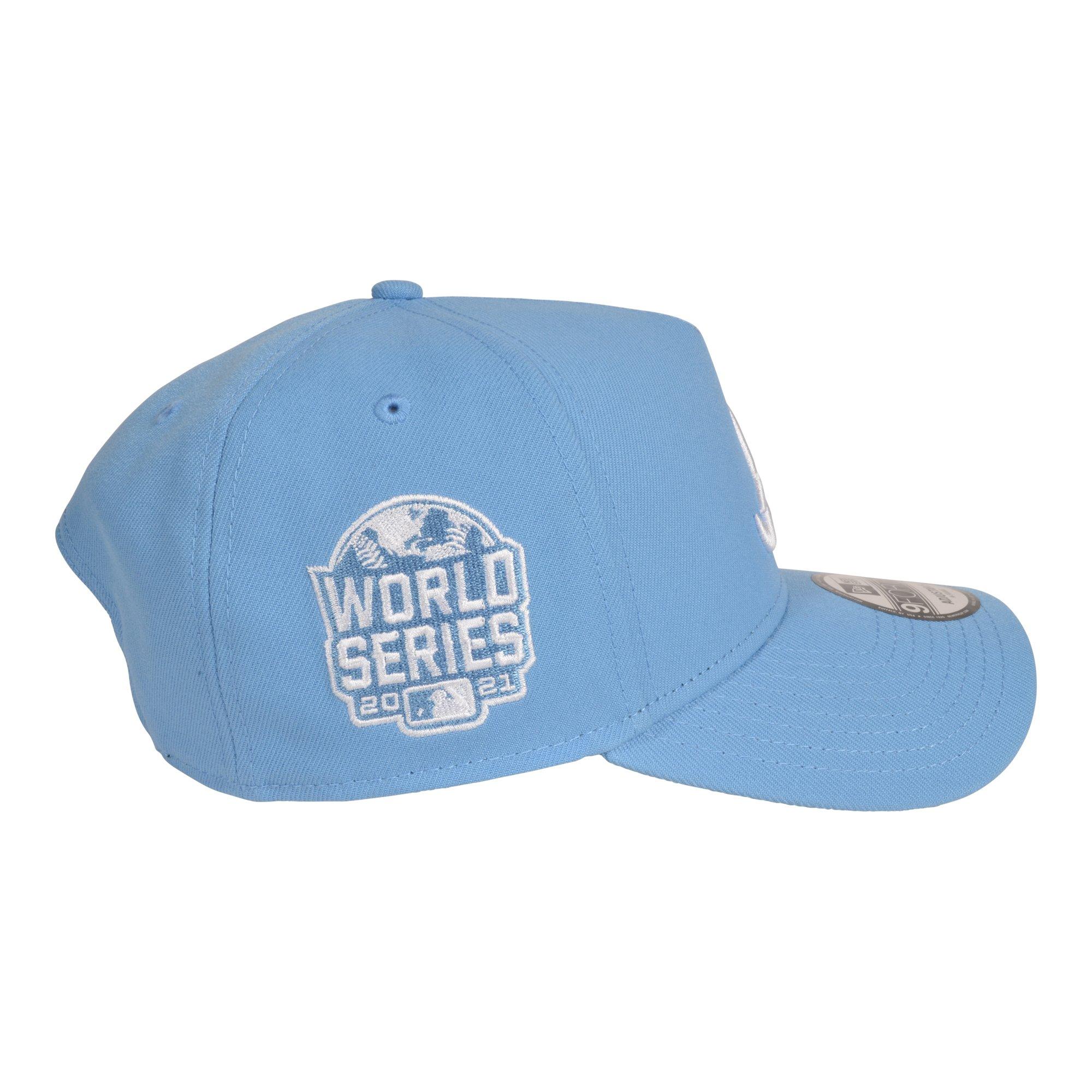 New Era Atlanta Braves 9FORTY A-Frame Color Pack Snapback Hat-Light Blue