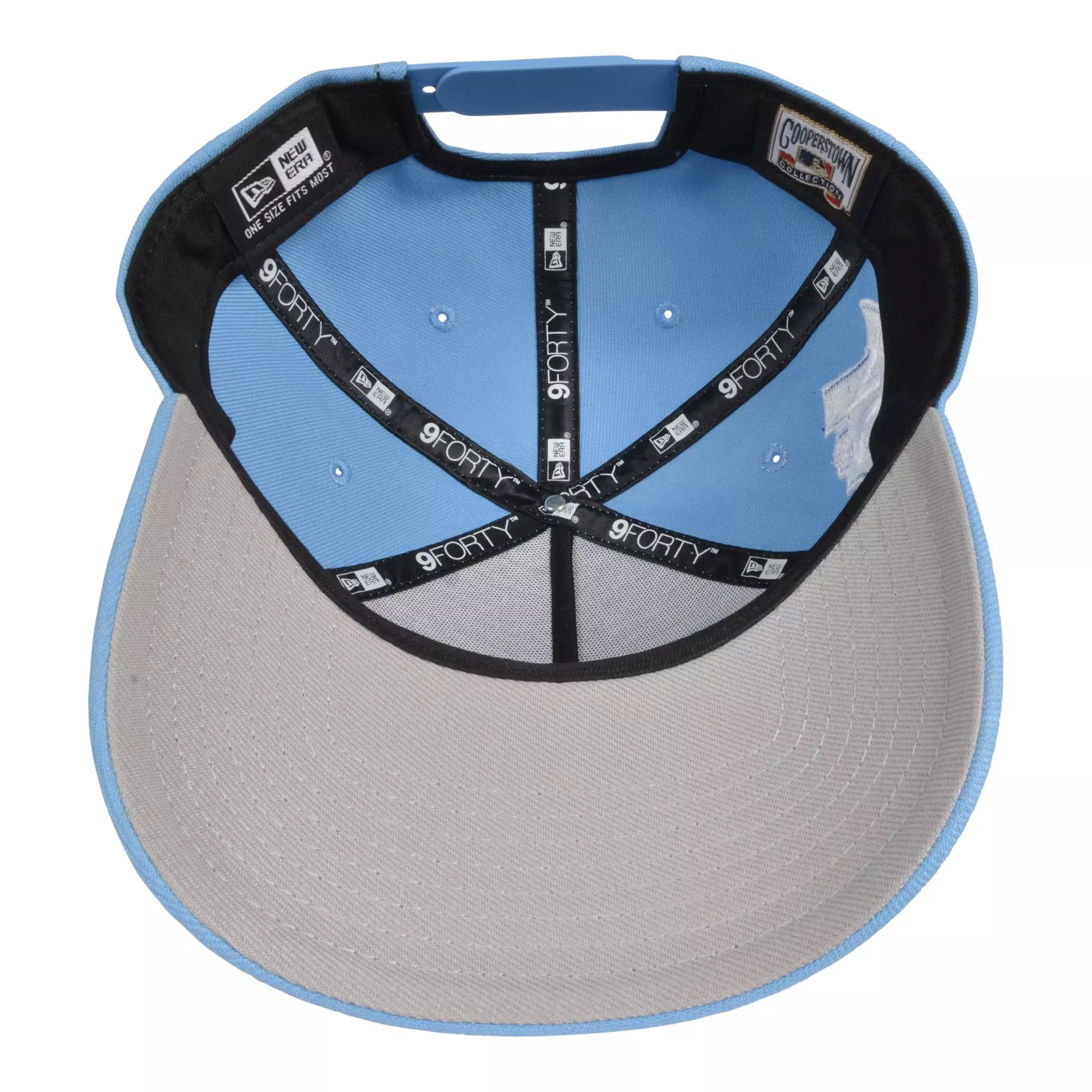 New Era Atlanta Braves 9FORTY A-Frame Color Pack Snapback Hat-Light Blue