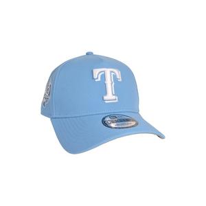 New Era Texas Rangers 9FORTY A-Frame Color Pack Snapback Hat-Light Blue
