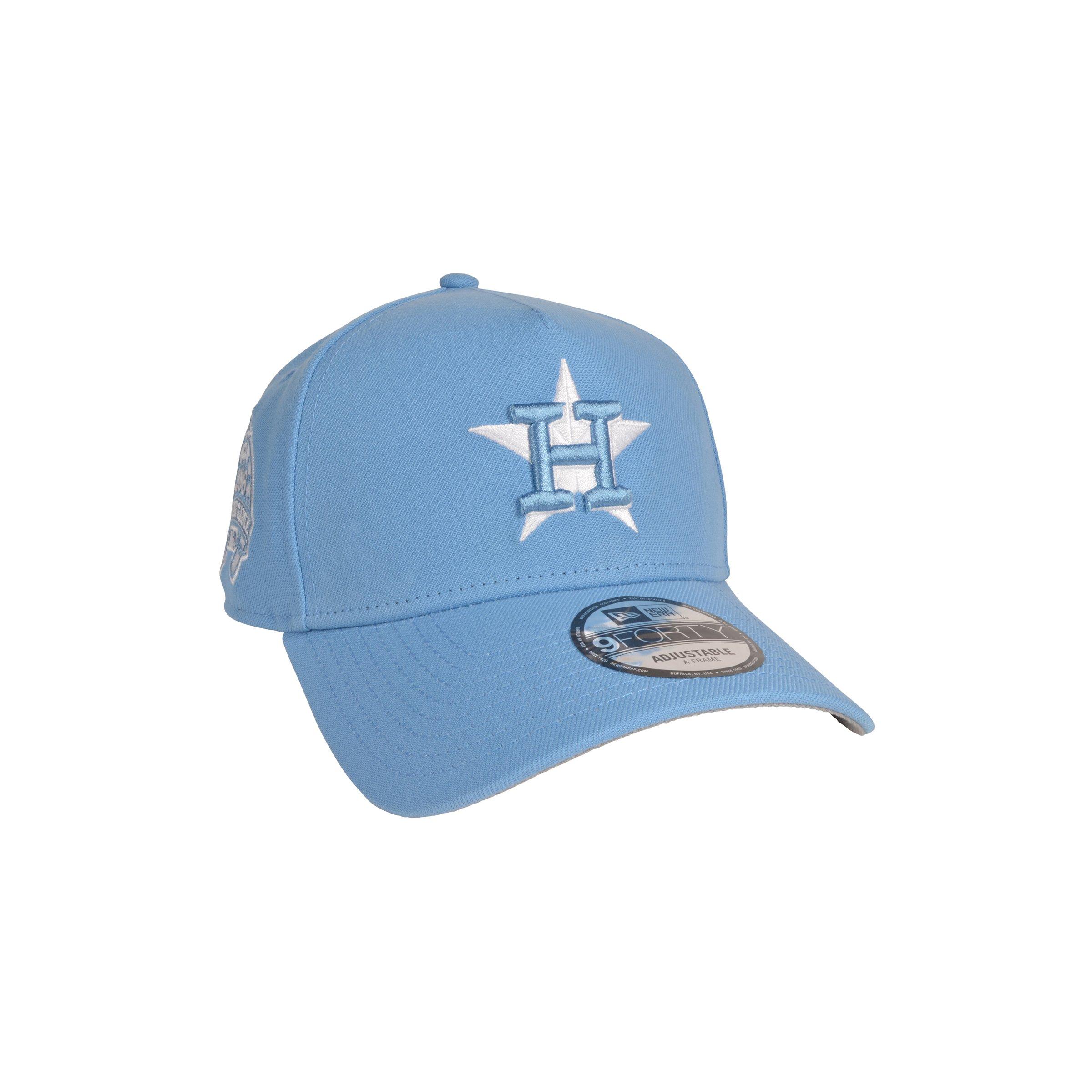 New Era Houston Astros 9FORTY A-Frame Color Pack Light Blue Snapback Hat