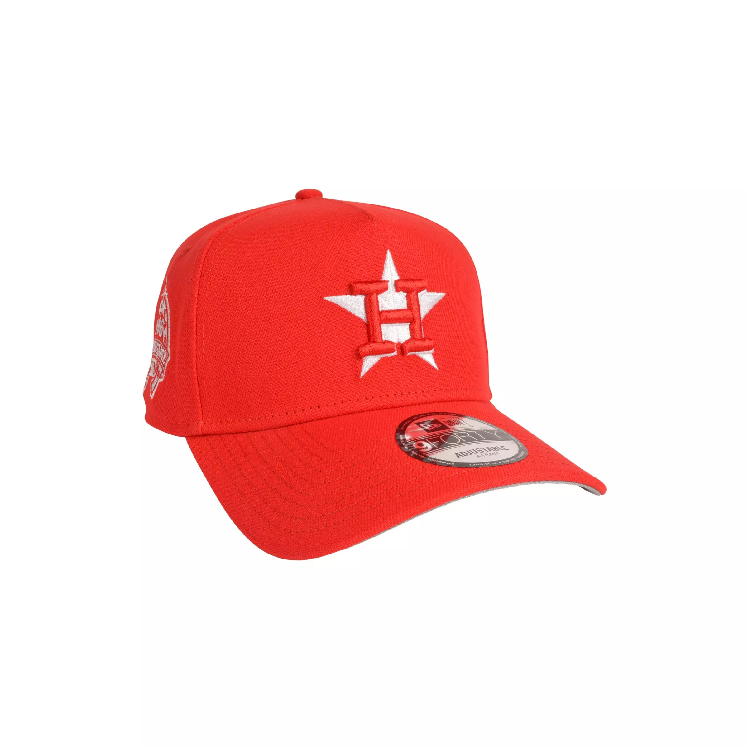 New Era Houston Astros 9FORTY A-Frame Color Pack Snapback Hat-Red - RED
