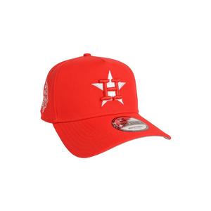 New Era Houston Astros 9FORTY A-Frame Color Pack Snapback Hat-Red