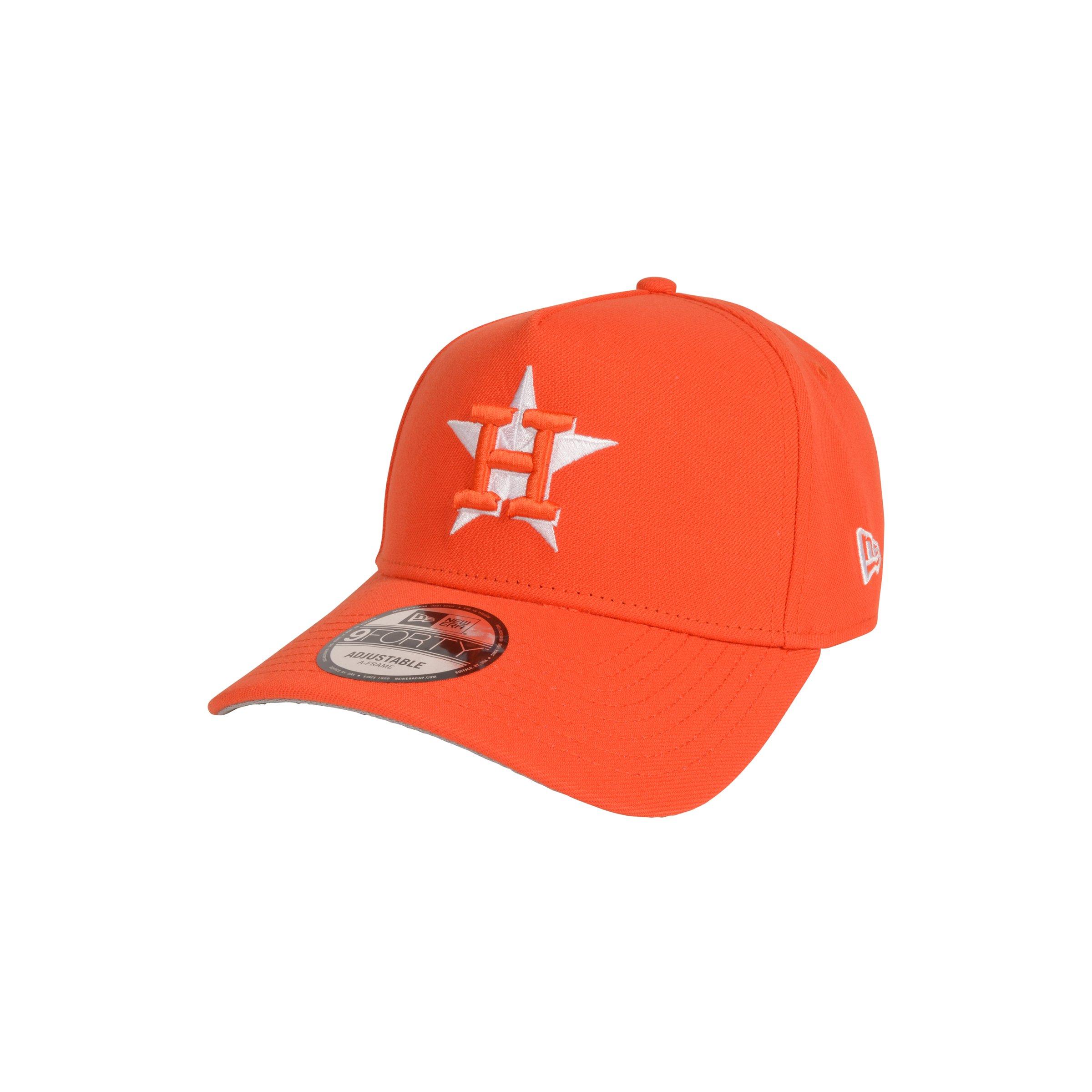 New Era Houston Astros 9FORTY A-Frame Color Pack Orange Snapback Hat