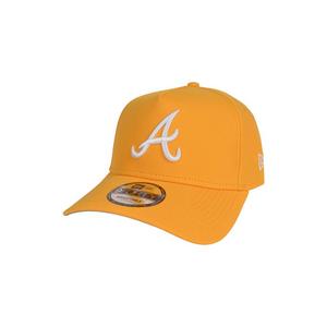 New Era Atlanta Braves 9FORTY A-Frame Color Pack Snapback Hat-Gold