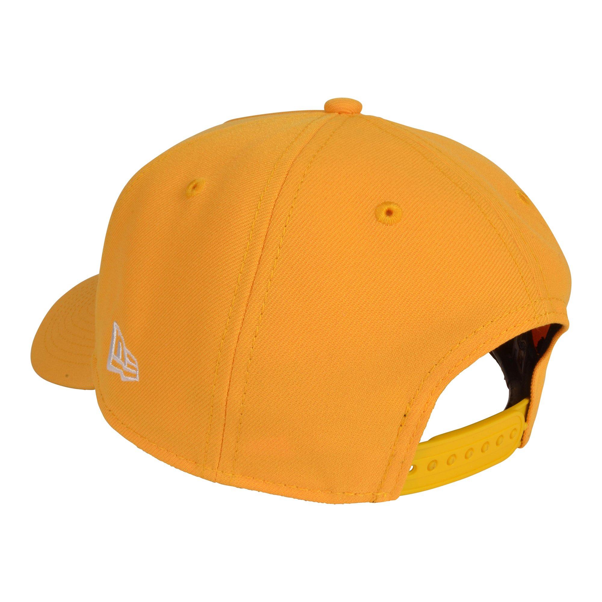 New Era Atlanta Braves 9FORTY A-Frame Color Pack Snapback Hat-Gold