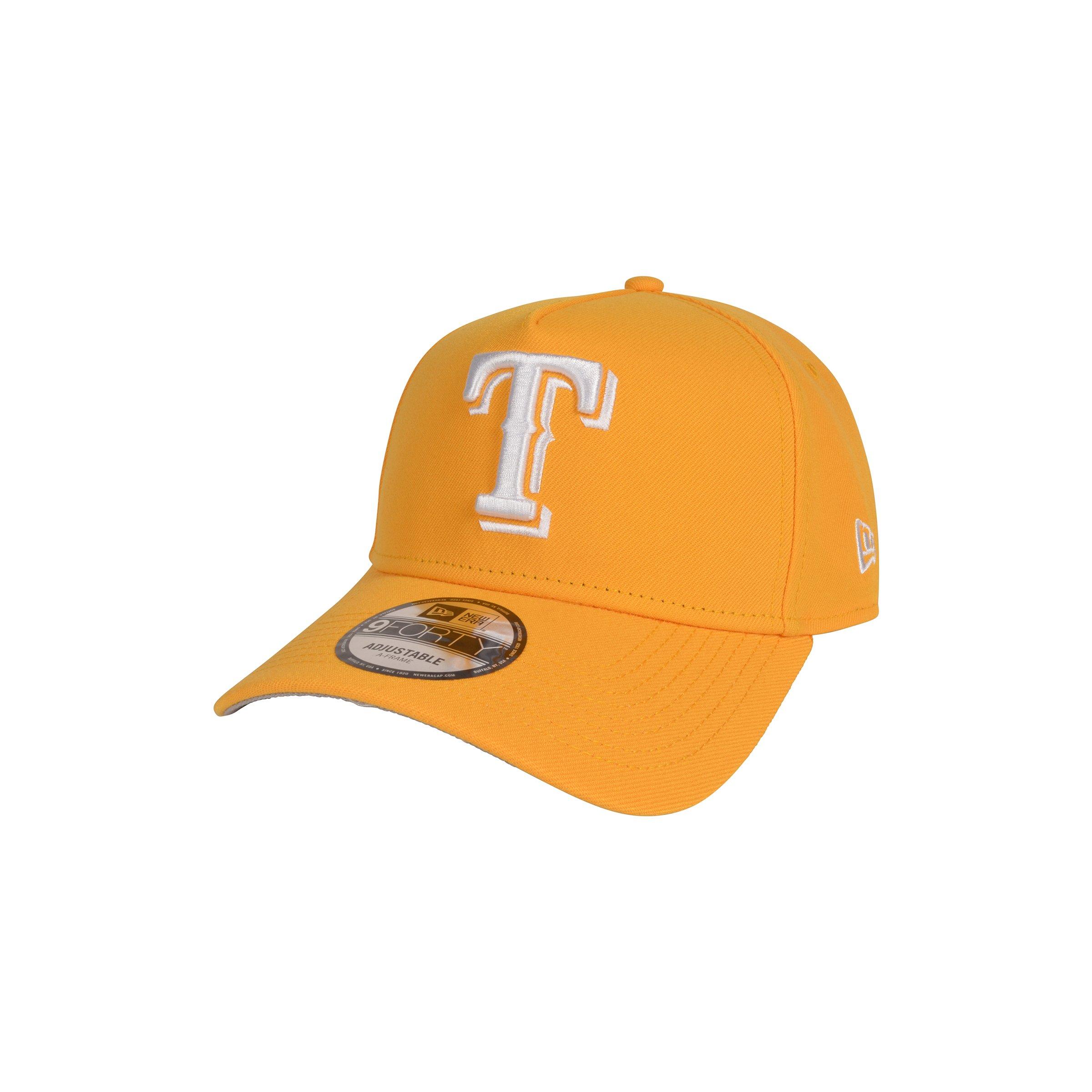 New Era Texas Rangers 9FORTY A-Frame Color Pack Snapback Hat-Gold