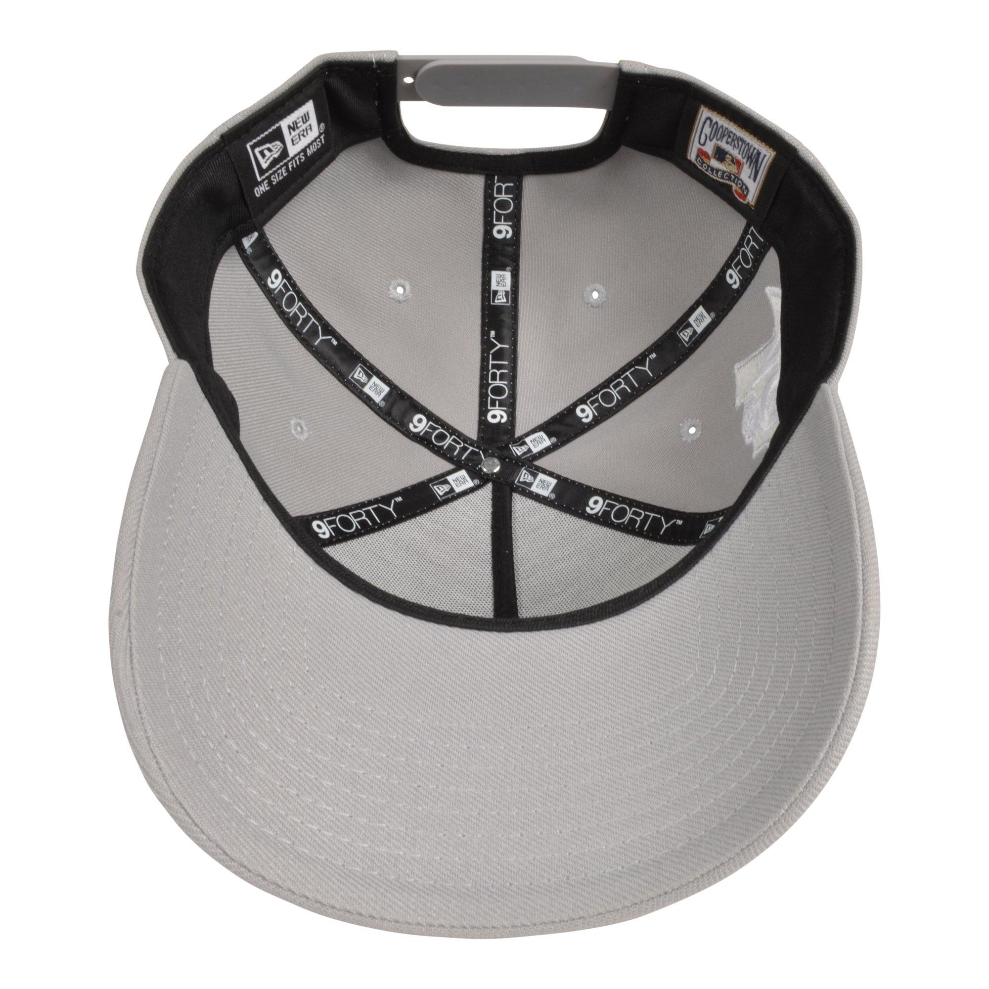 Women Atlanta Braves Hat Snapback Trucker Mesh New Era 9Forty Gray MLB Logo Apex New Era Atlanta Braves Micro Logo 9FORTY M-Crown A-Frame  main image 2