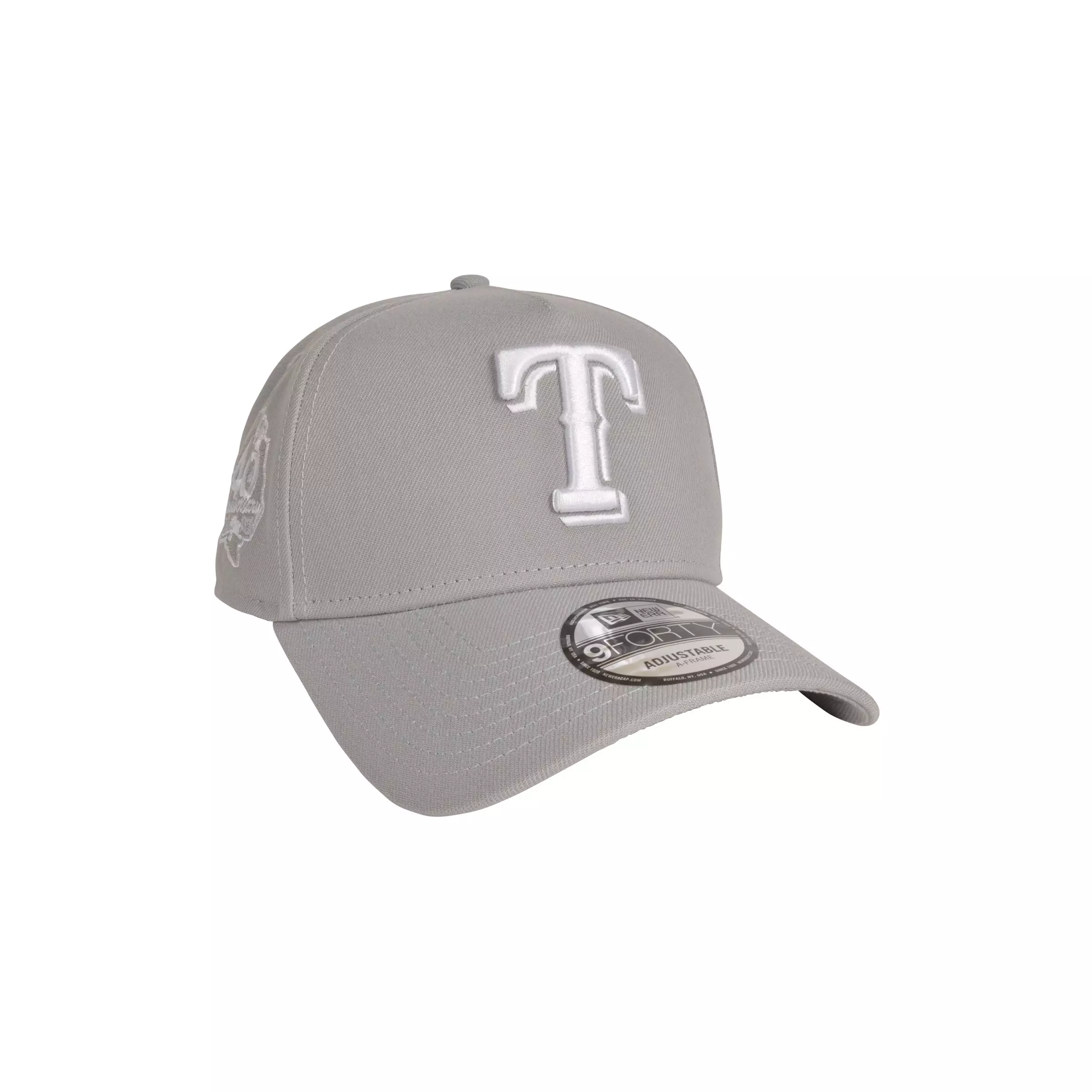 New Era Texas Rangers 9FORTY A-Frame Color Pack Snapback Hat-Grey - GREY
