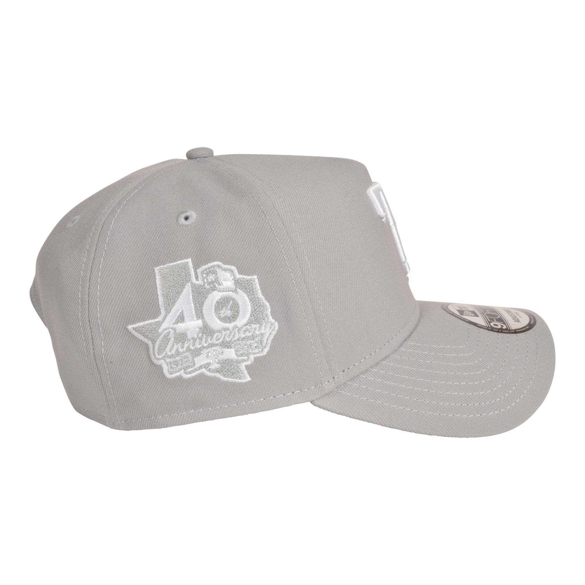 New Era Texas Rangers 9FORTY A-Frame Color Pack Snapback Hat-Grey