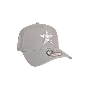 New Era Houston Astros 9FORTY A-Frame Color Pack Snapback Hat-Grey