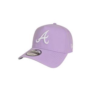 New Era Atlanta Braves 9FORTY A-Frame Color Pack Snapback Hat-Purple