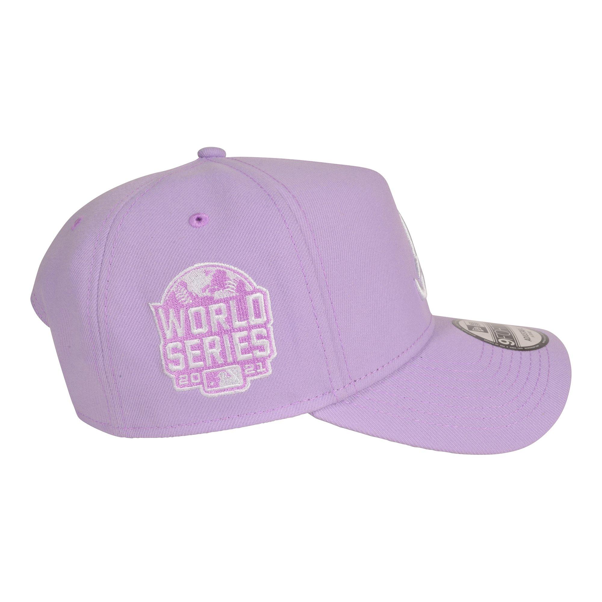 New Era Atlanta Braves 9FORTY A-Frame Color Pack Snapback Hat-Purple