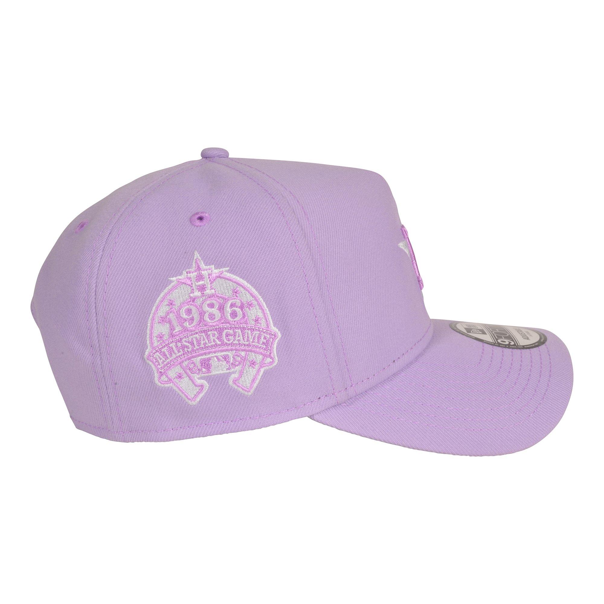 New Era Houston Astros 9FORTY A-Frame Color Pack Snapback Hat-Purple