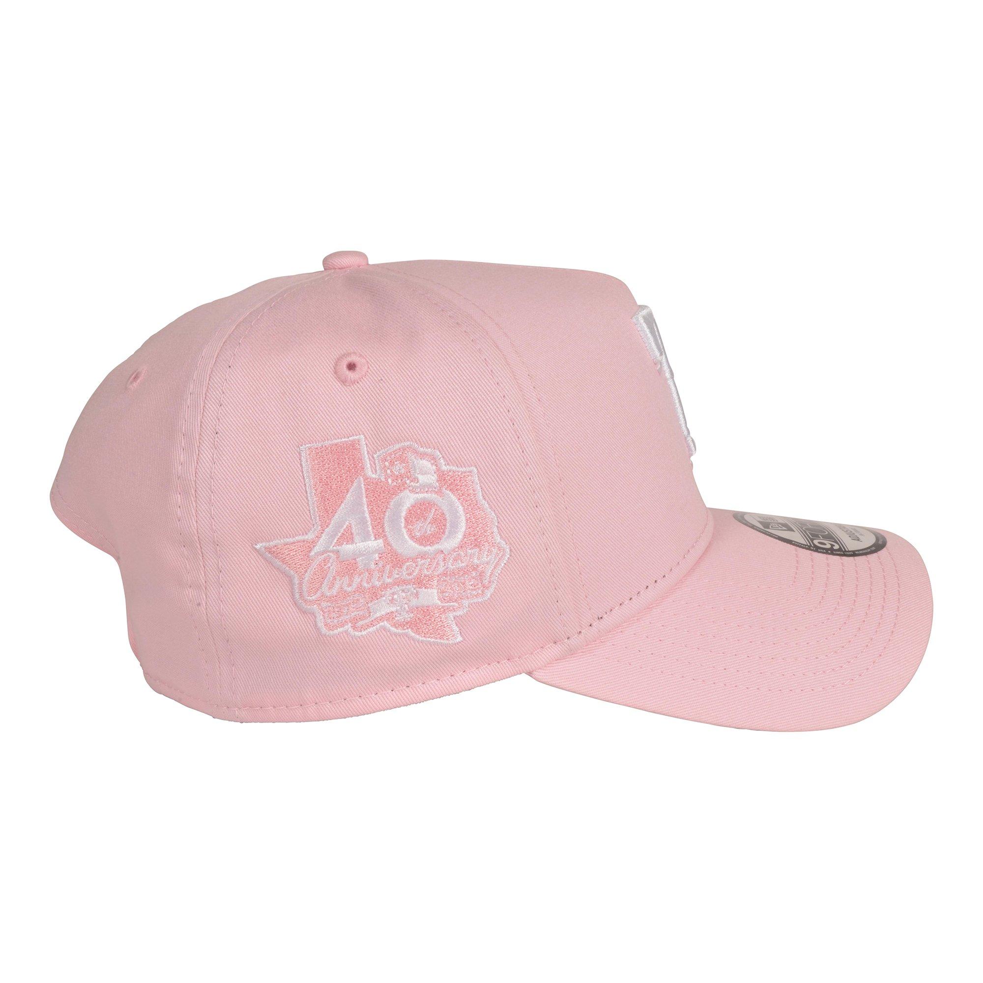 New Era Texas Rangers 9FORTY A-Frame Color Pack Pink Snapback Hat