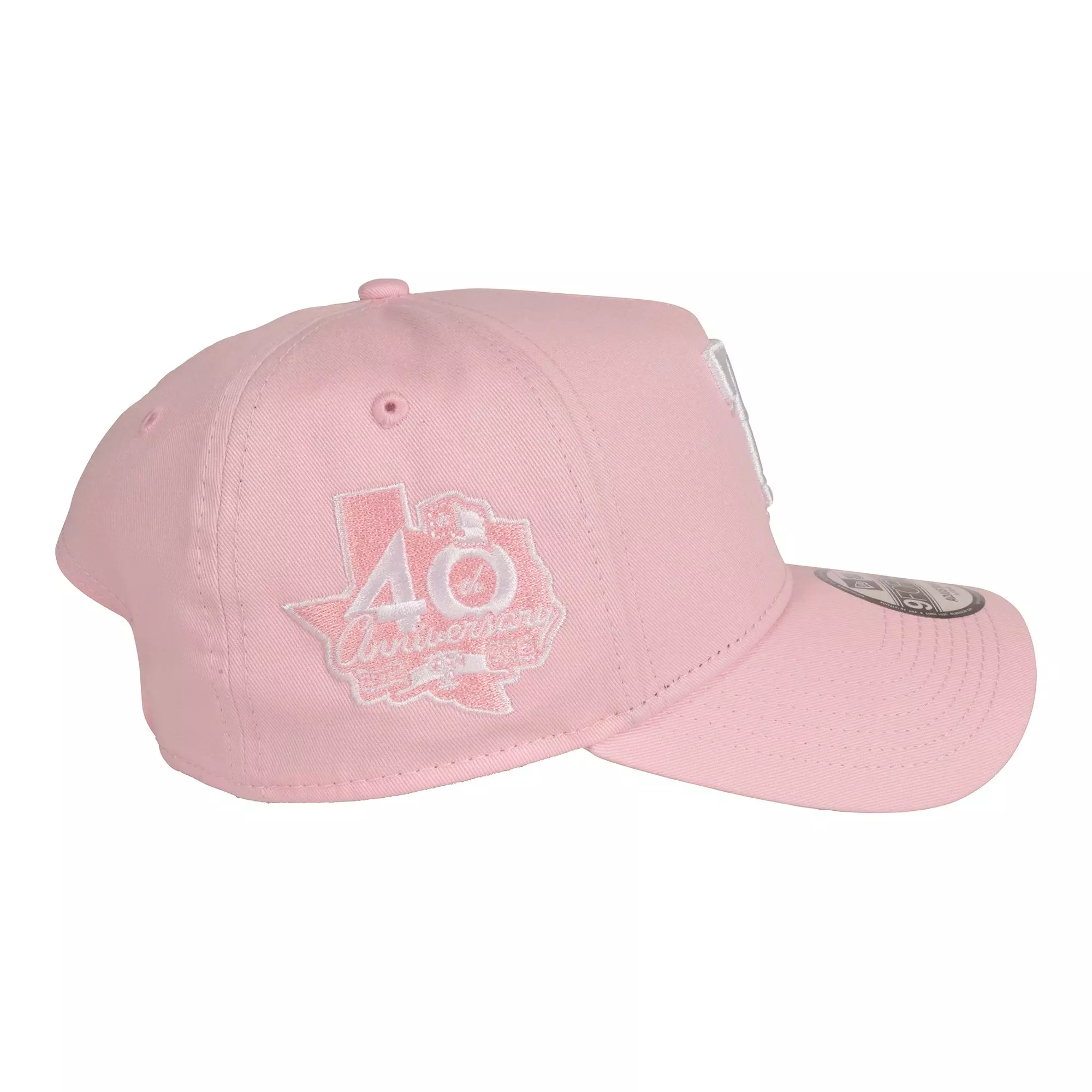 New Era Texas Rangers 9FORTY A-Frame Color Pack Snapback Hat-Pink - PINK