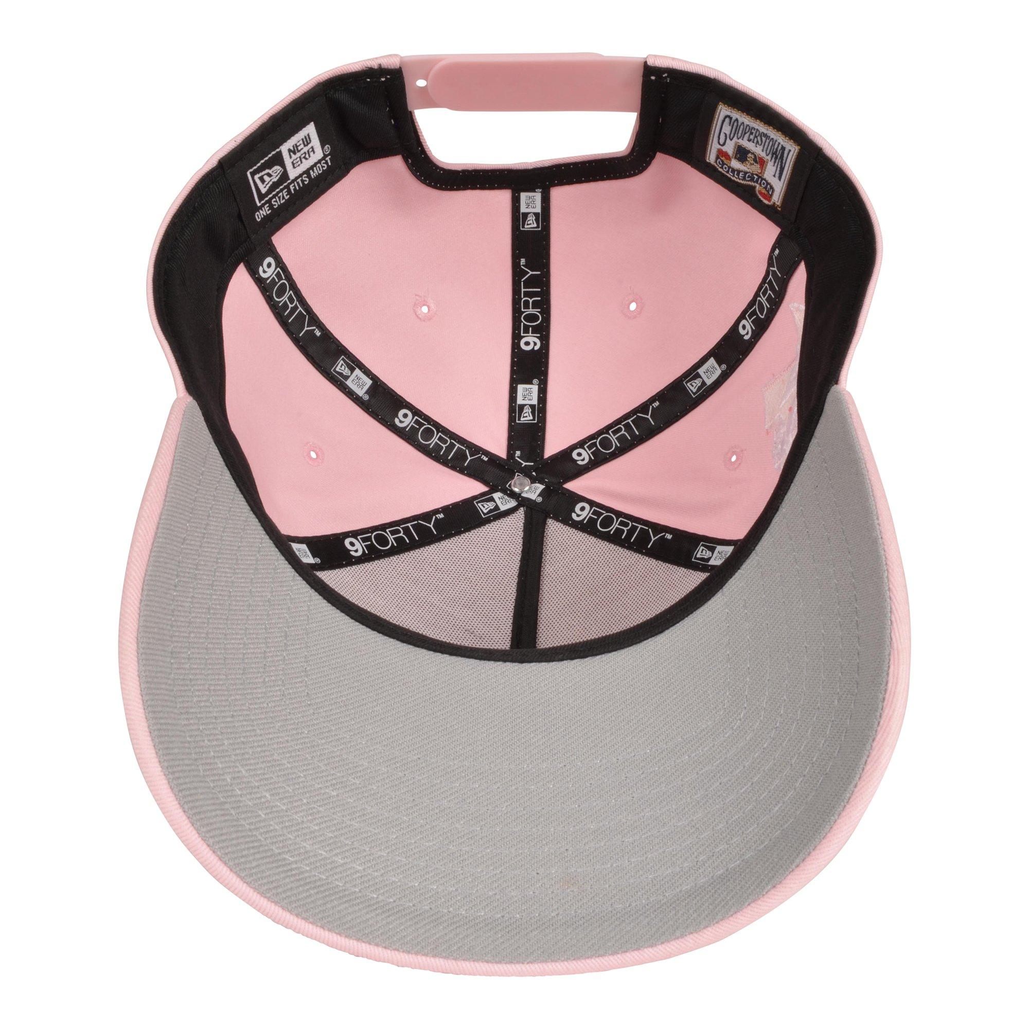 New Era Atlanta Braves 9FORTY A-Frame Color Pack Snapback Hat-Pink