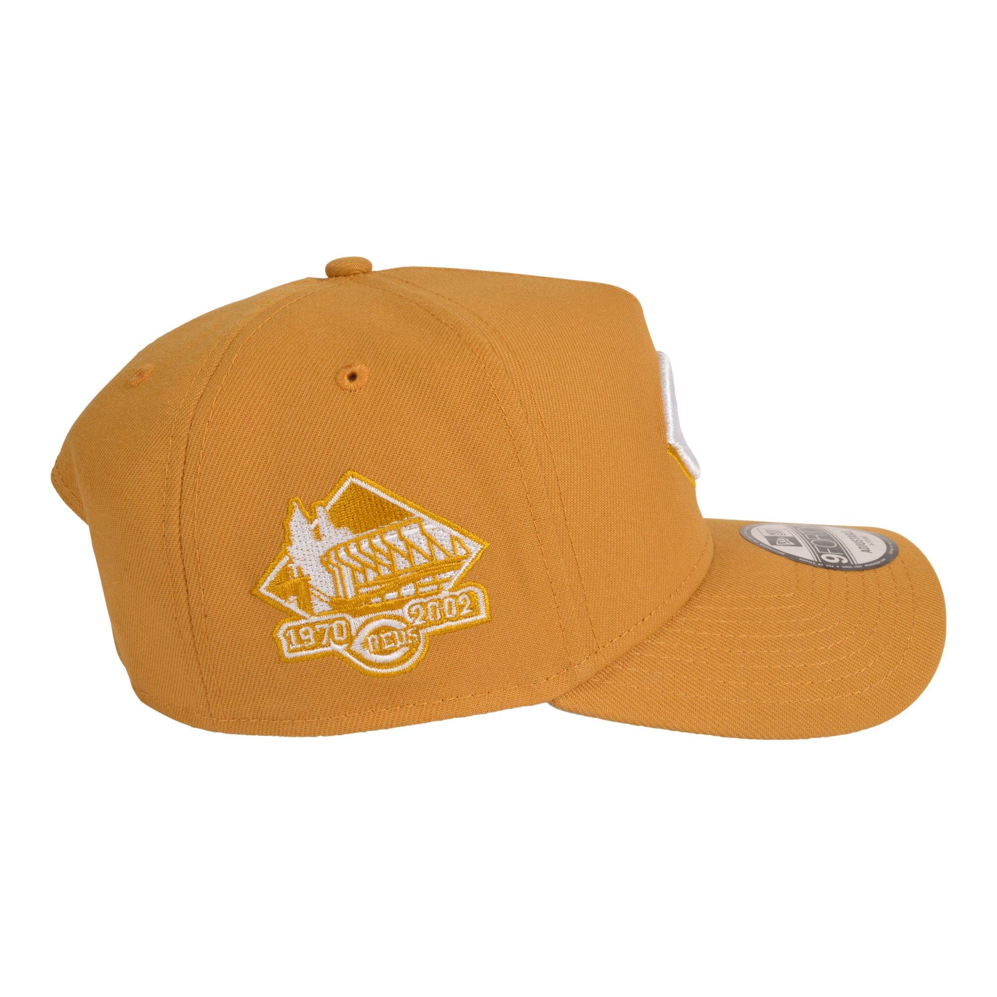 New Era Cincinnati Reds 9FORTY A-Frame Color Pack Snapback Hat-Tan