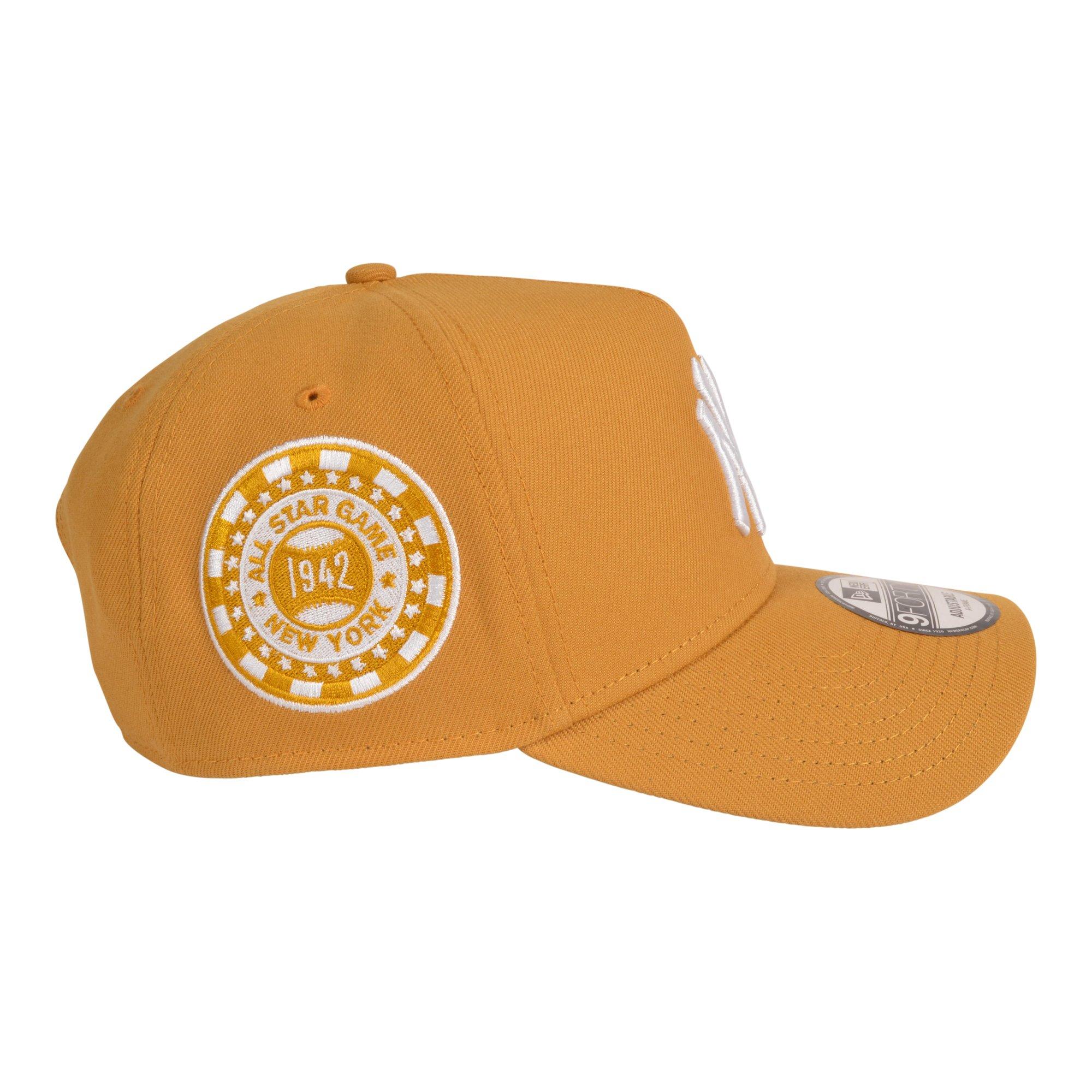 New Era New York Yankees 9FORTY A-Frame Color Pack Snapback Hat-Tan