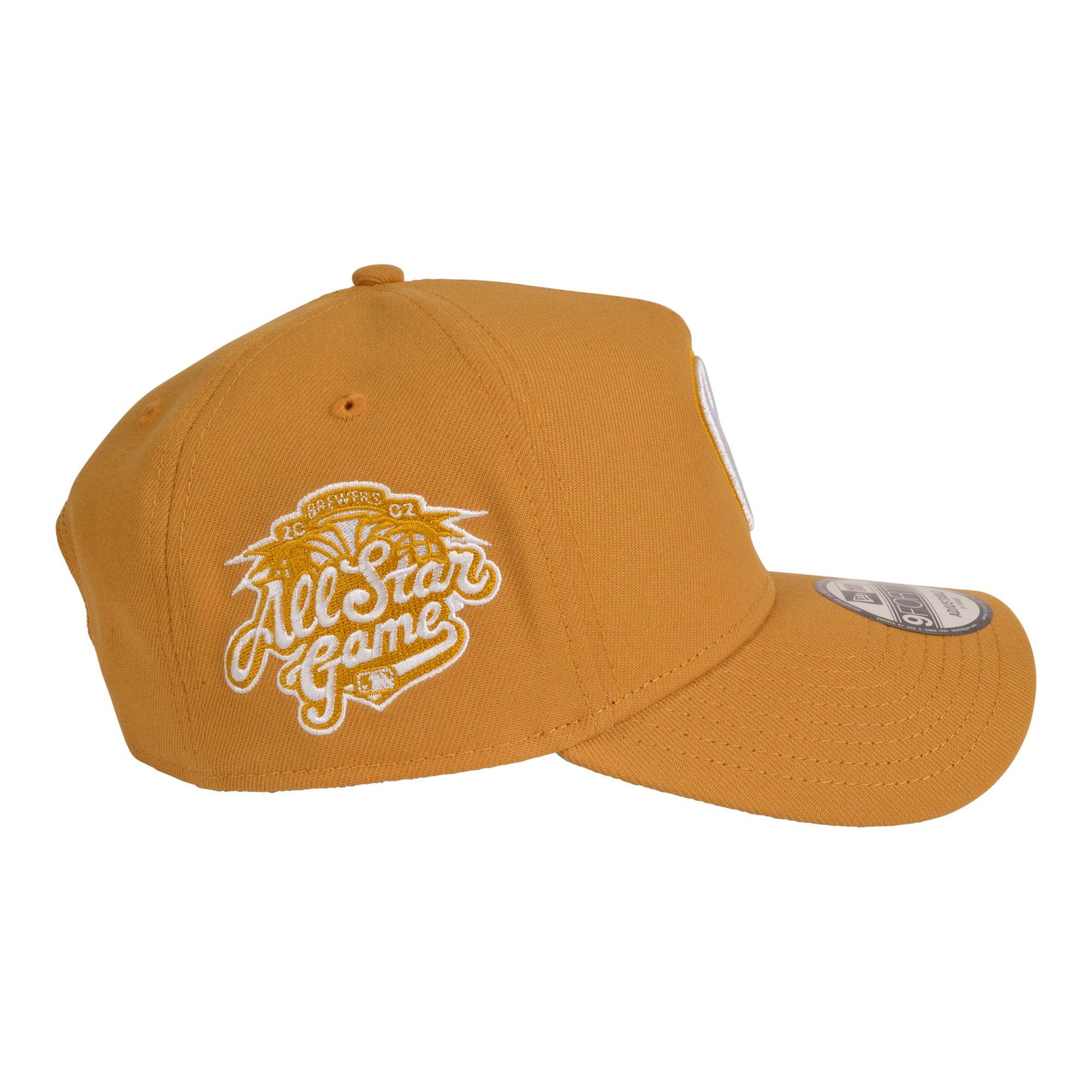 New Era Milwaukee Brewers 9FORTY A-Frame Color Pack Snapback Hat-Tan