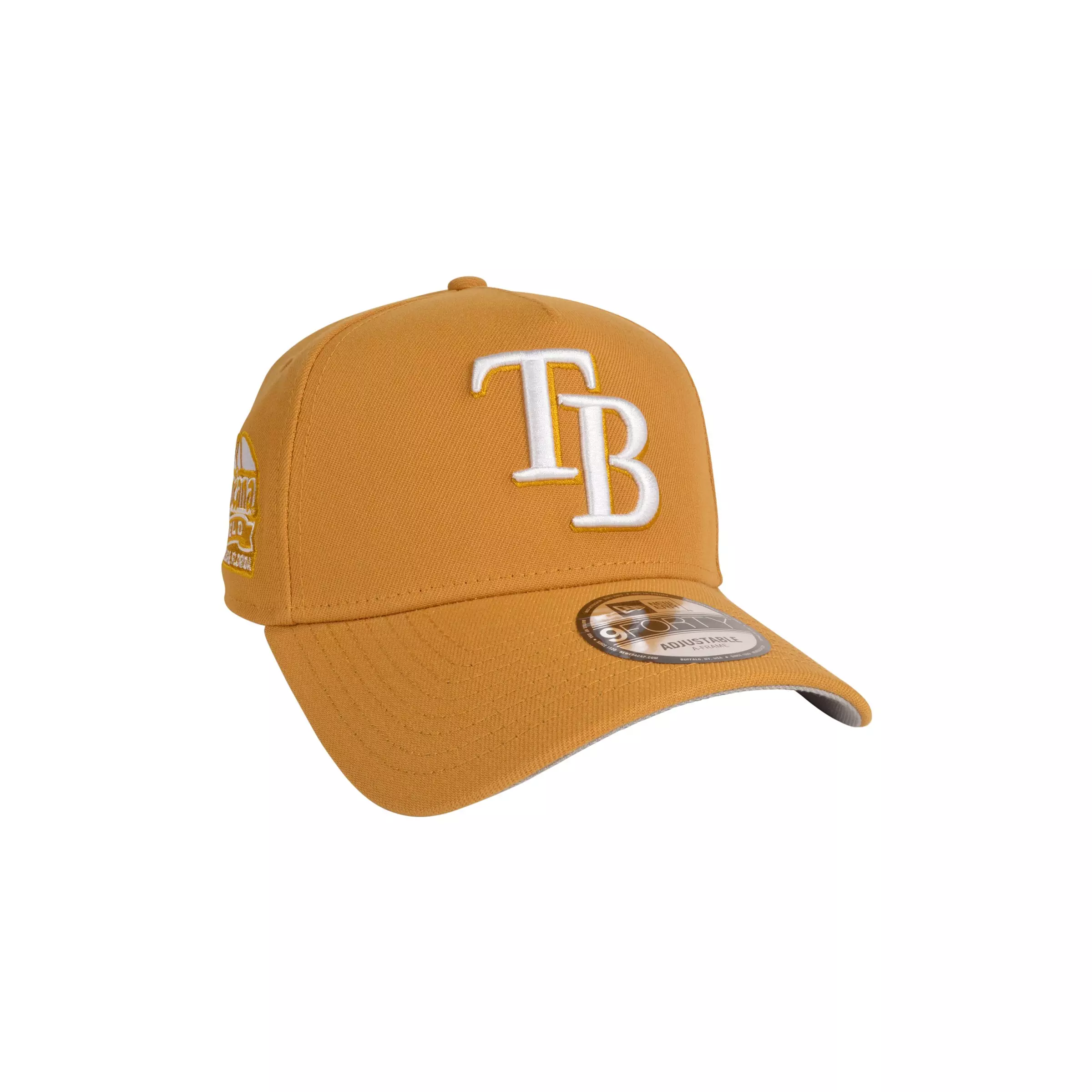 New Era Tampa Bay Rays 9FORTY A-Frame Color Pack Snapback Hat-Tan - TAN