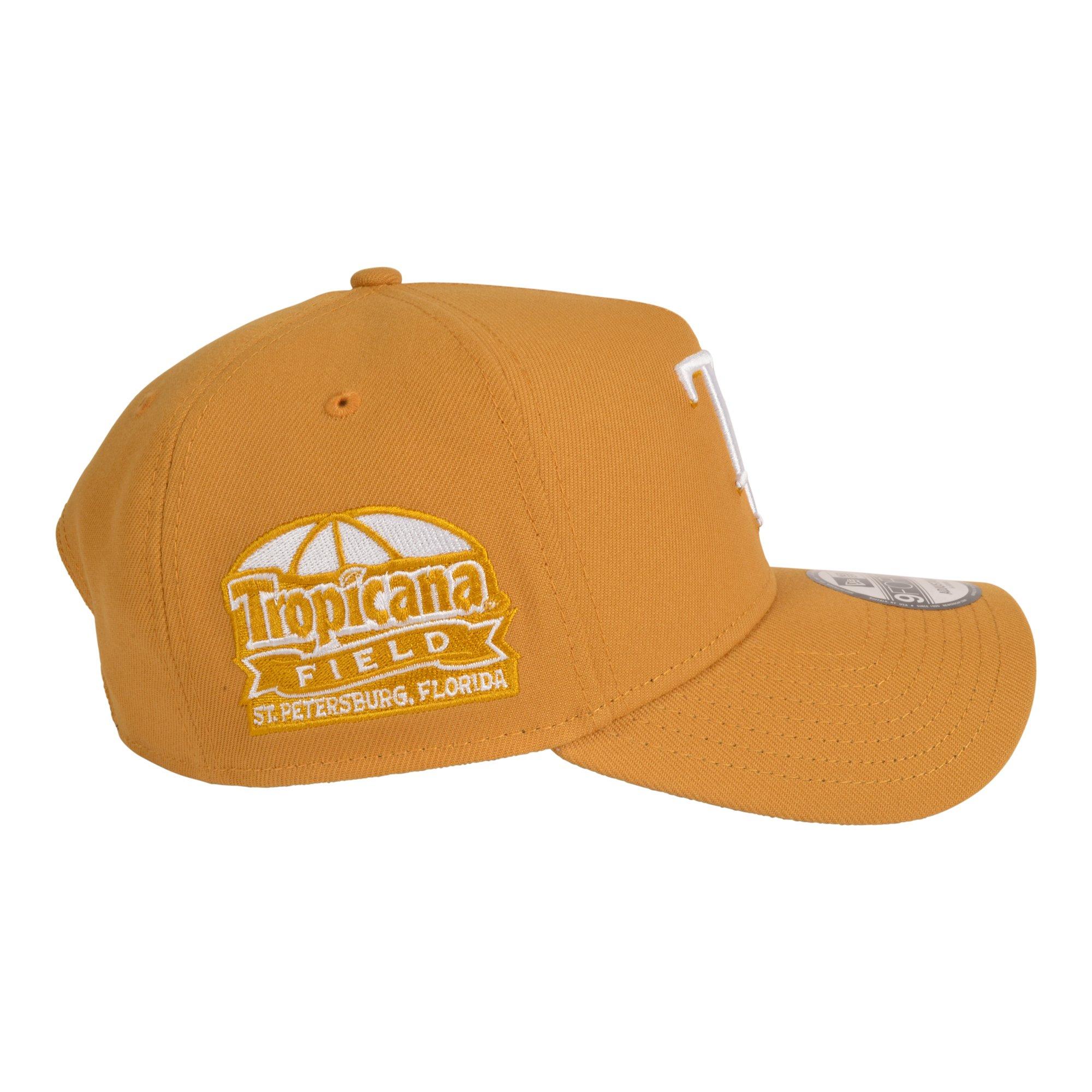 New Era Tampa Bay Rays 9FORTY A-Frame Color Pack Snapback Hat-Tan