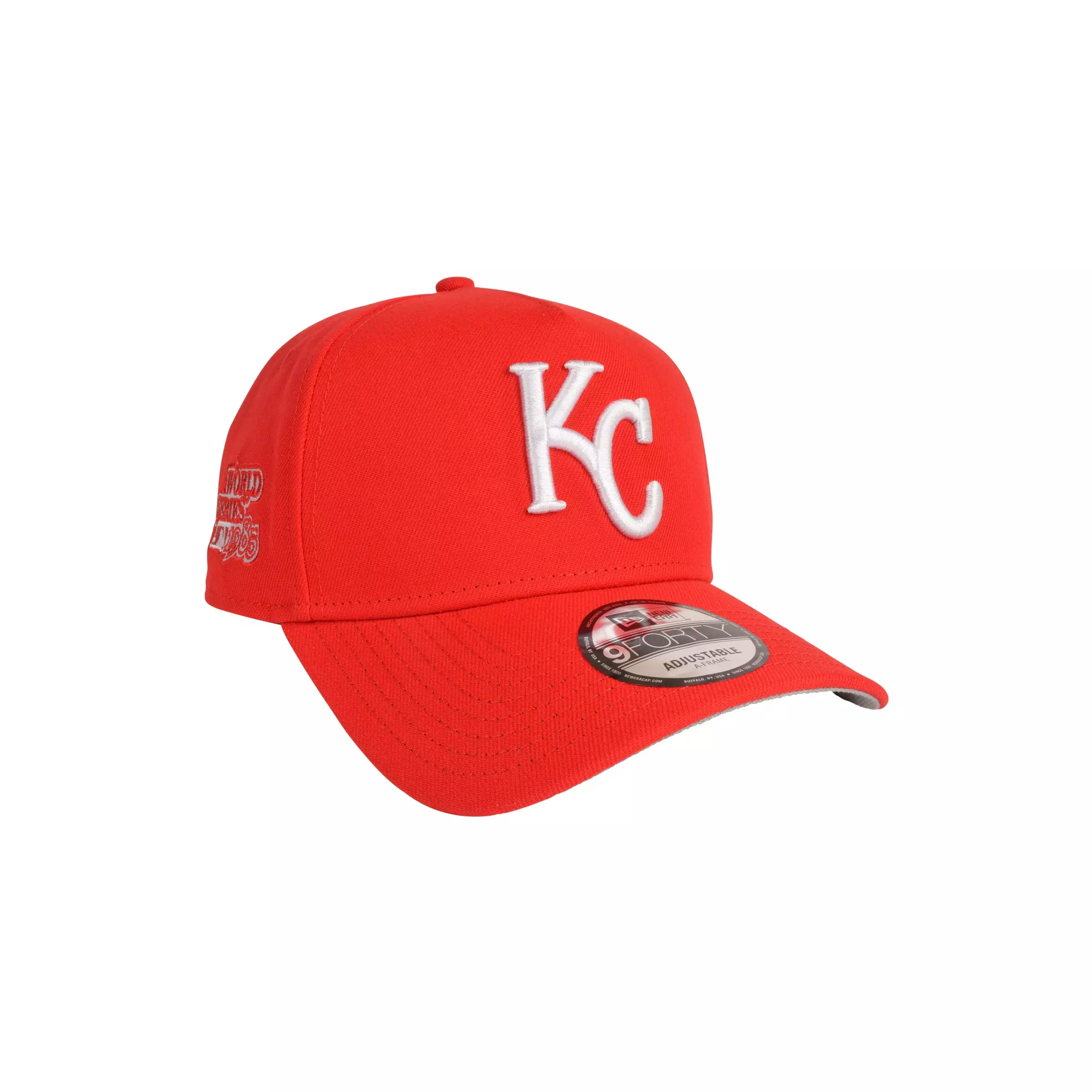 New Era Kansas City Royals 9FORTY A-Frame Color Pack Snapback Hat-Red - RED