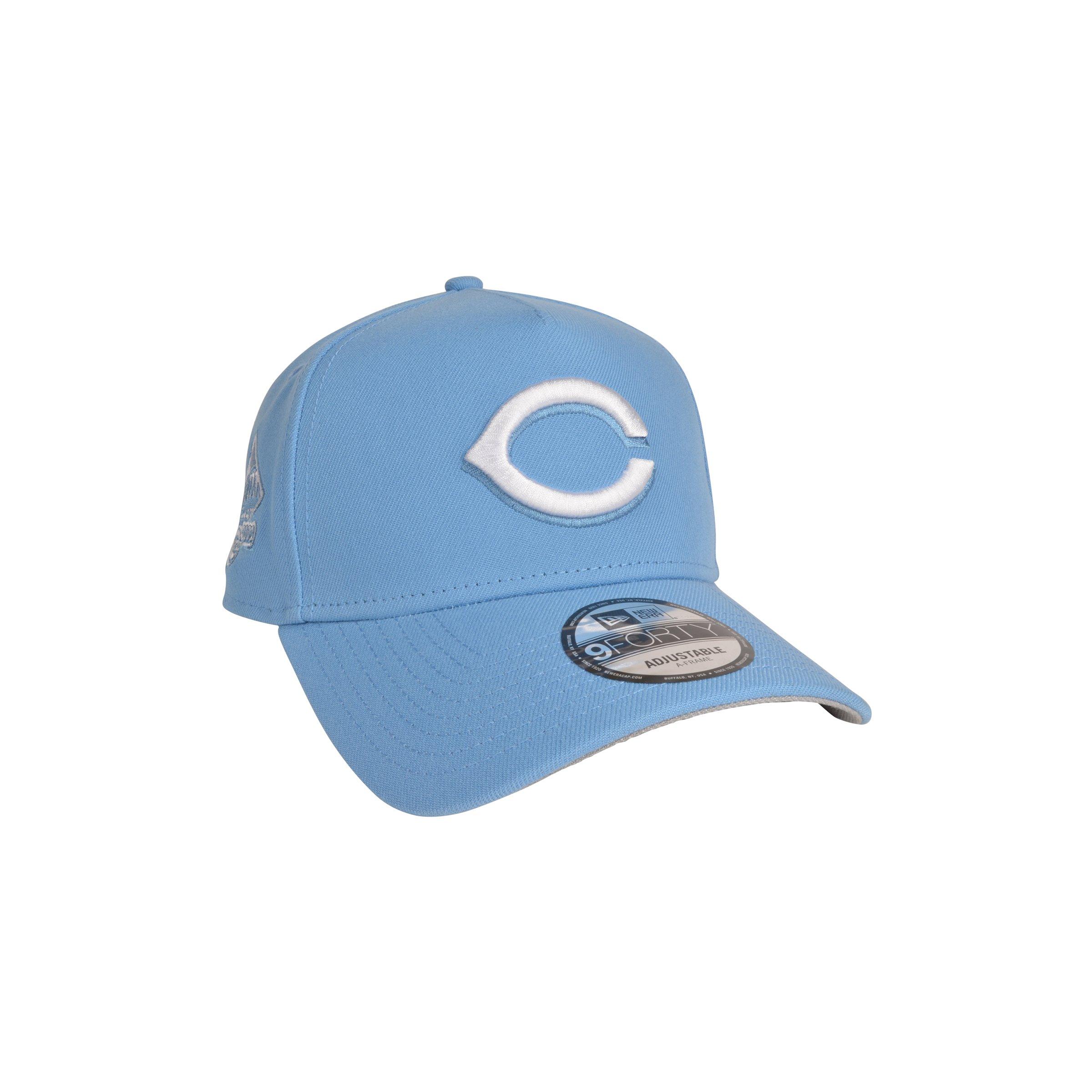 New Era Cincinnati Reds 9FORTY A-Frame Color Pack Light Blue Snapback Hat