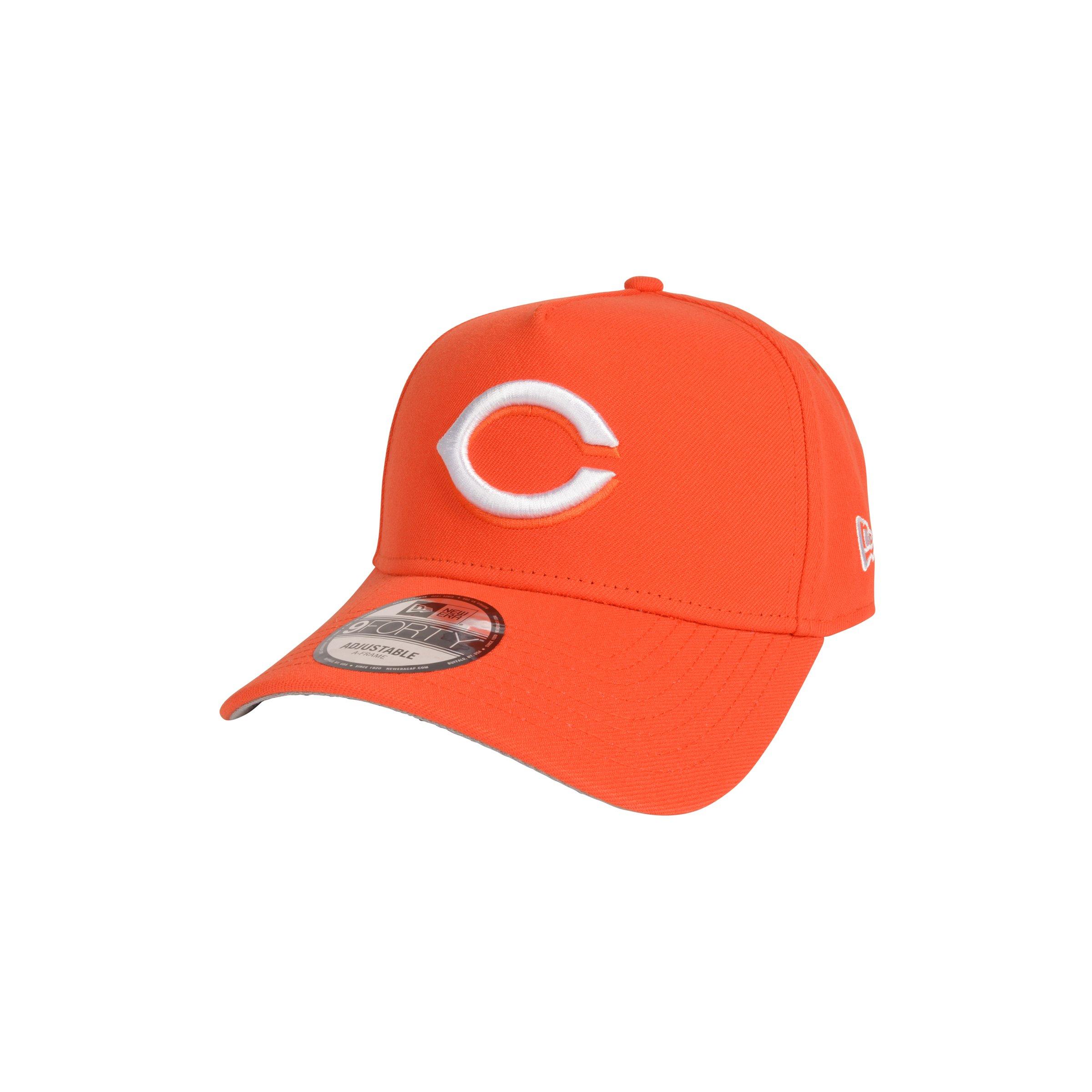 New Era Cincinnati Reds 9FORTY Snapback Hat Orange | Hibbett