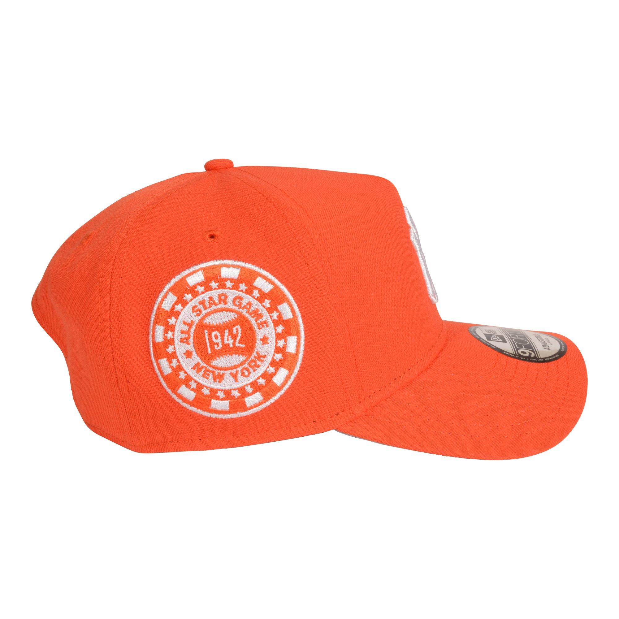 New Era New York Yankees 9FORTY A-Frame Color Pack Snapback Hat-Orange