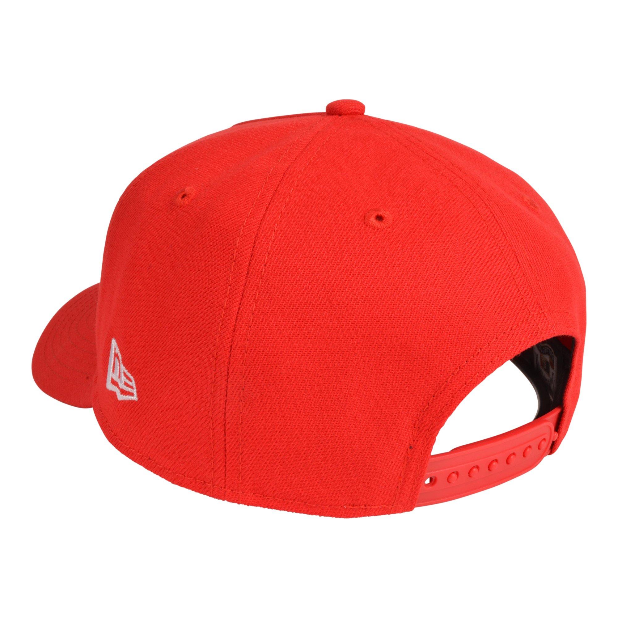 New Era Milwaukee Brewers 9FORTY A-Frame Color Pack Snapback Hat-Red