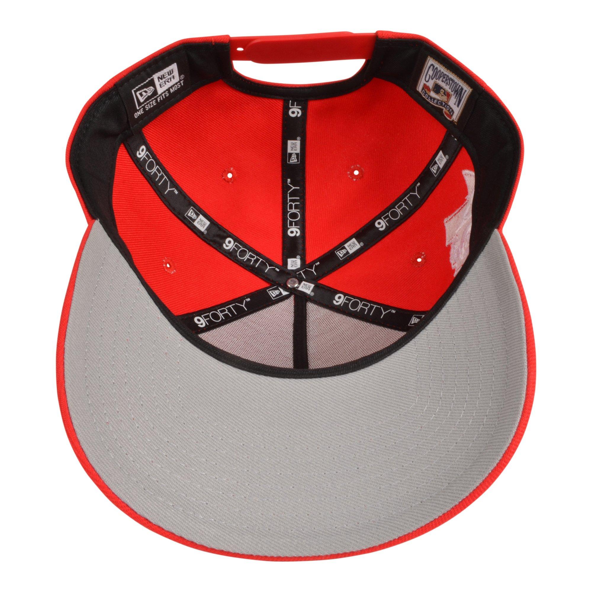New Era Milwaukee Brewers 9FORTY A-Frame Color Pack Snapback Hat-Red