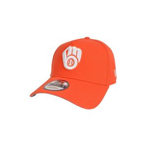 New Era Milwaukee Brewers 9FORTY A-Frame Color Pack Snapback Hat-Orange