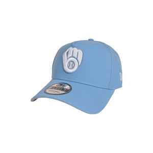 New Era Milwaukee Brewers 9FORTY A-Frame Color Pack Snapback Hat-Light Blue