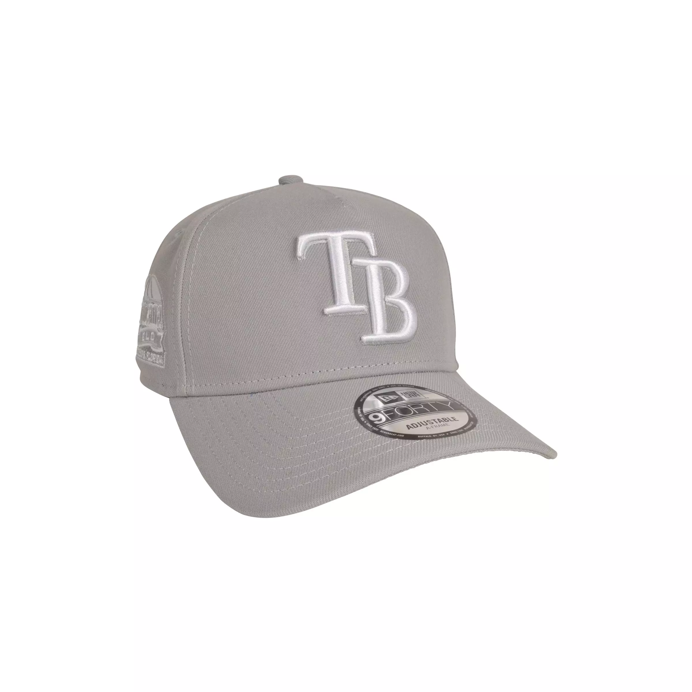 New Era Tampa Bay Rays 9FORTY A-Frame Color Pack Snapback Hat-Grey - GREY