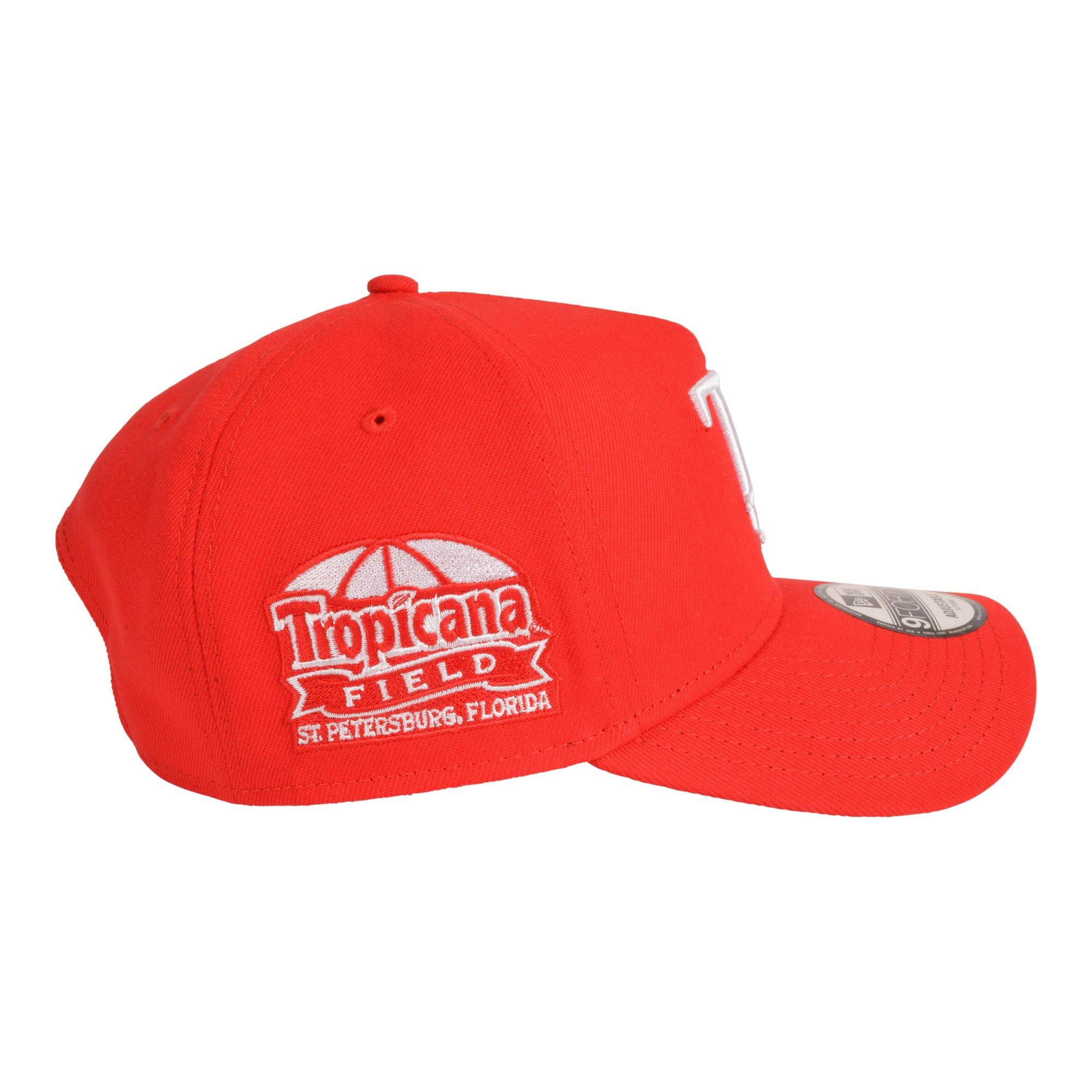 New Era Tampa Bay Rays 9FORTY A-Frame Color Pack Snapback Hat-Red