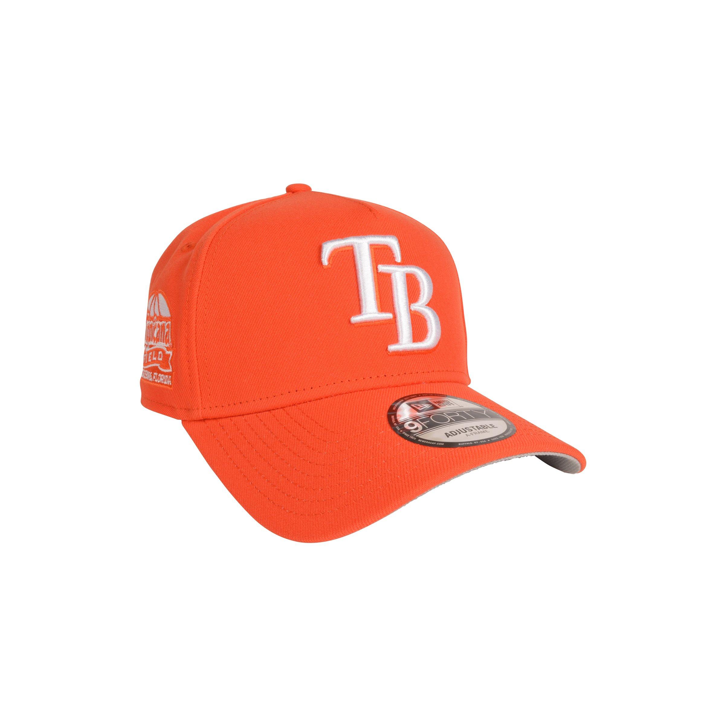 New Era Tampa Bay Rays 9FORTY A-Frame Color Pack Snapback Hat-Orange