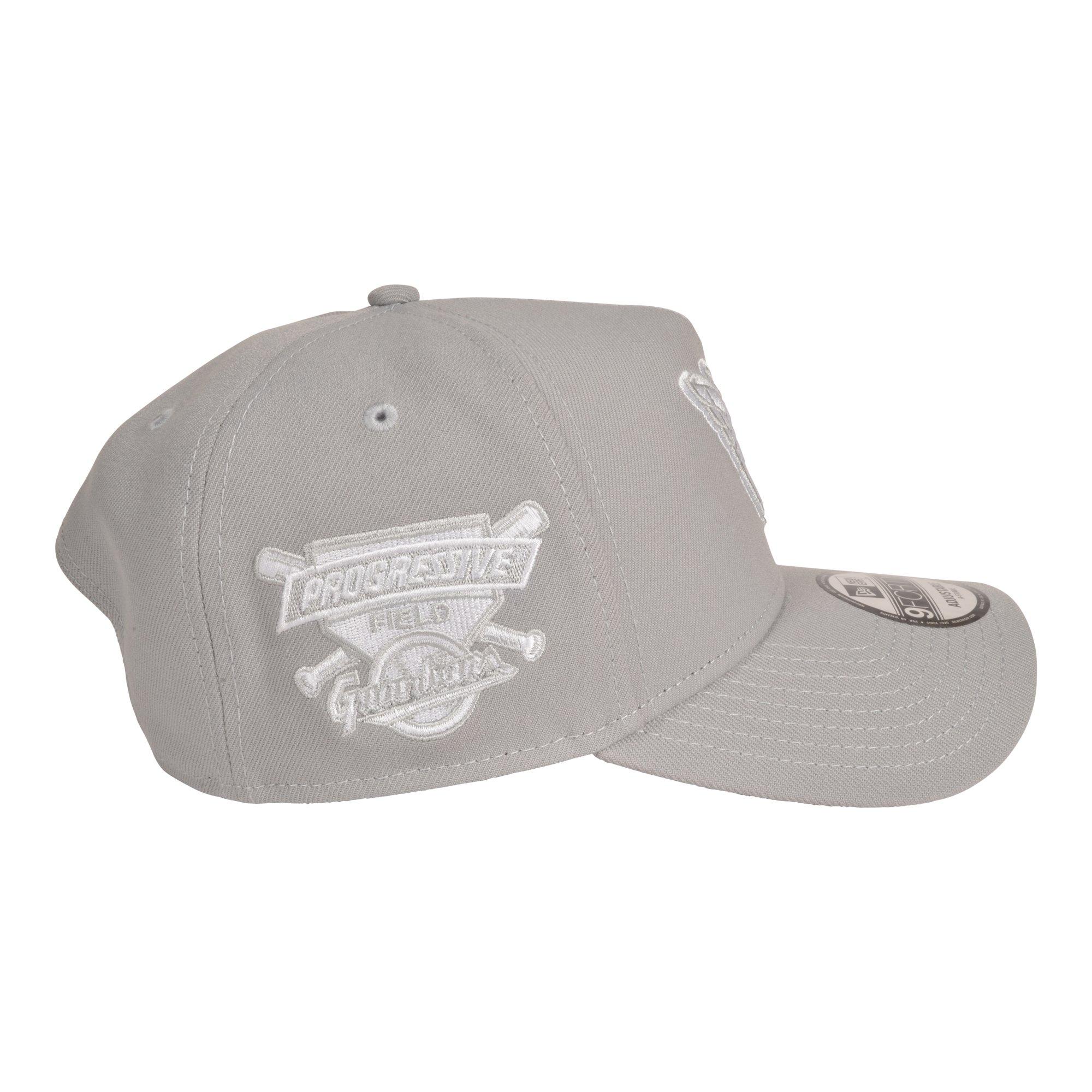 New Era Cleveland Guardians 9FORTY A-Frame Color Pack Snapback Hat-Grey