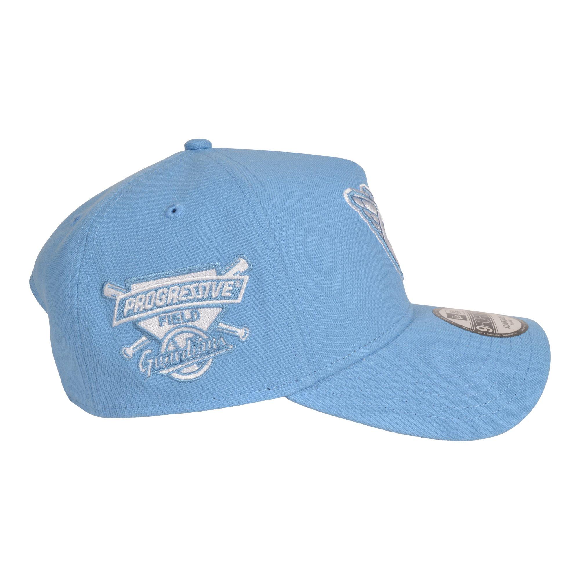 New Era Cleveland Guardians 9FORTY A-Frame Color Pack Snapback Hat-Light Blue